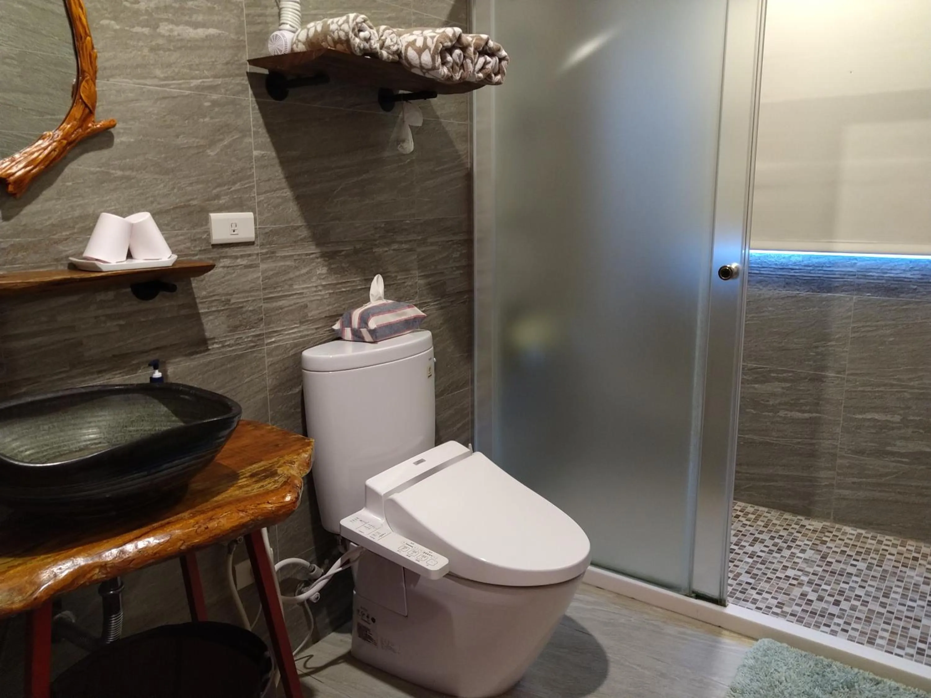 Bathroom in Celine's B&B