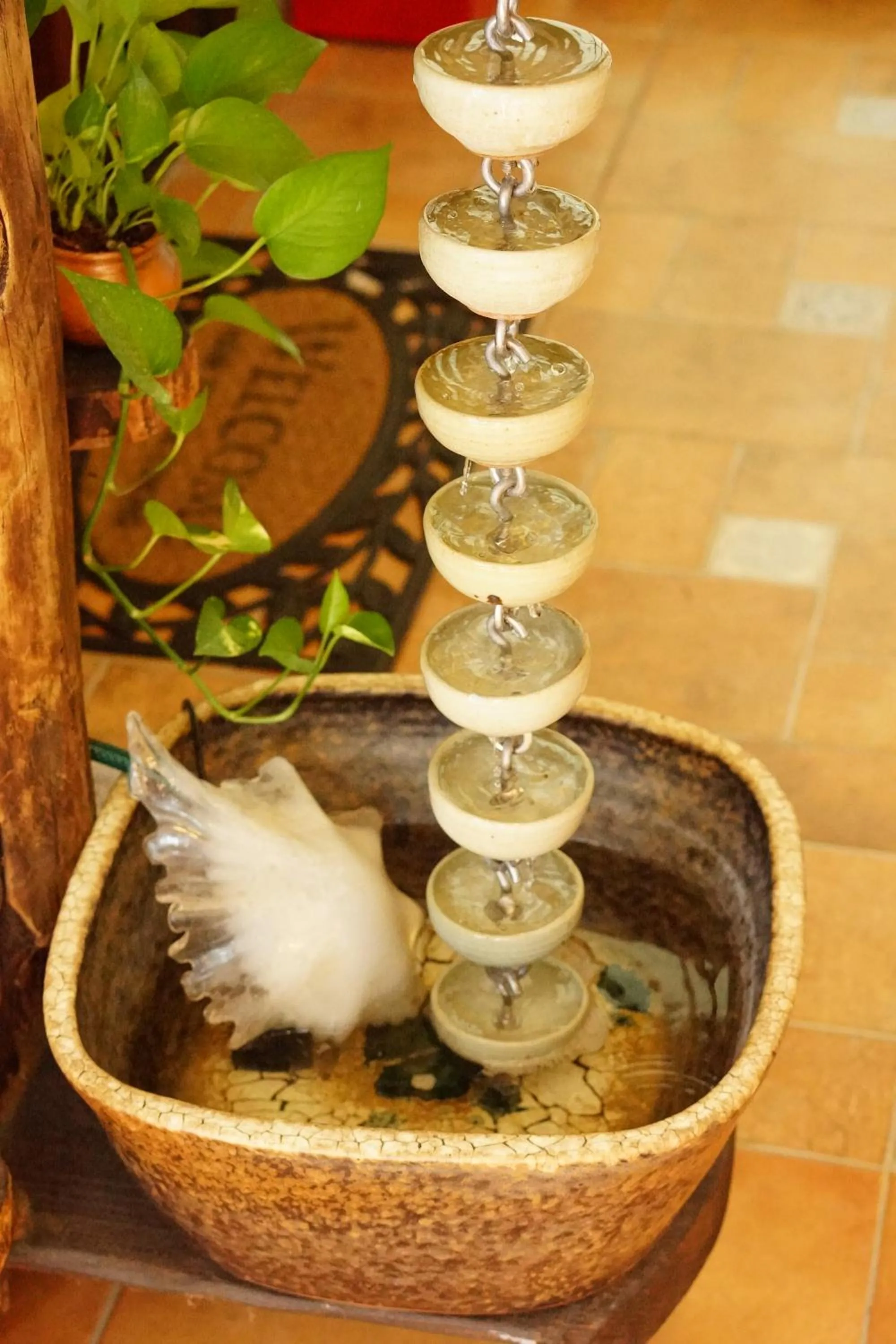 Decorative detail in Celine's B&B