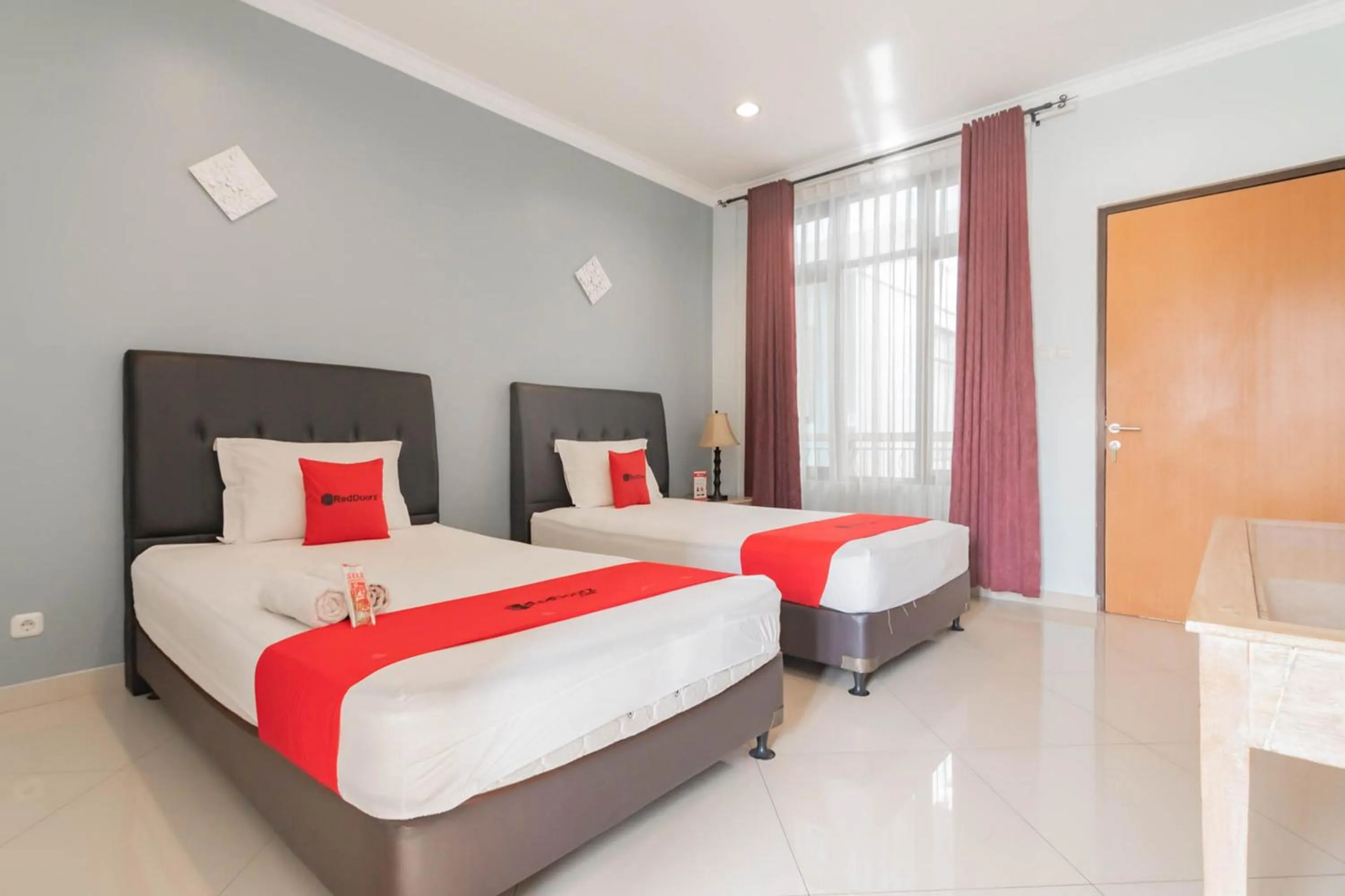 Bedroom, Bed in RedDoorz at Palagan Joglo Sersan Bajuri