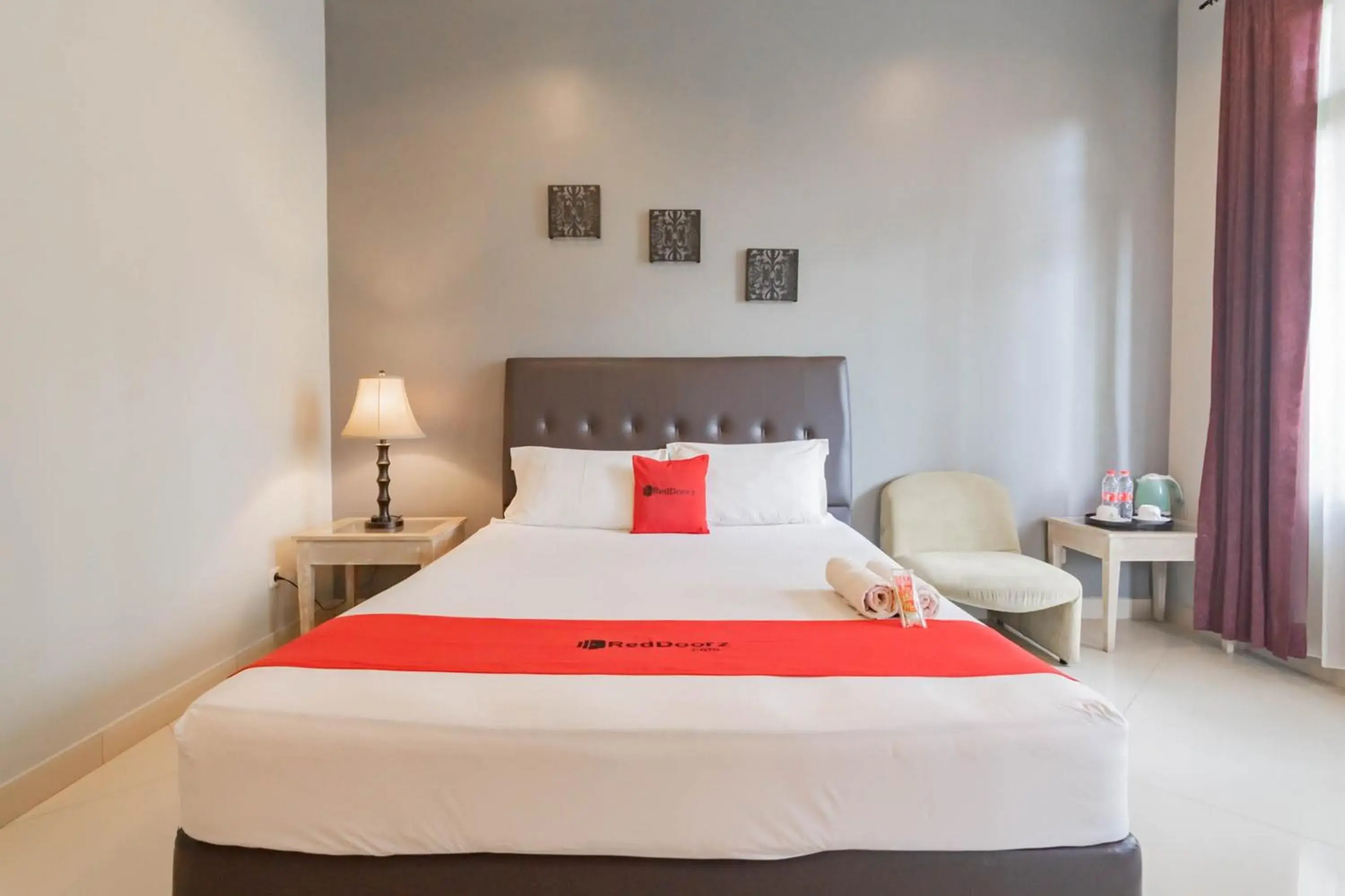 Bedroom, Bed in RedDoorz at Palagan Joglo Sersan Bajuri Bedroom, Bed in RedDoorz at Palagan Joglo Sersan Bajuri