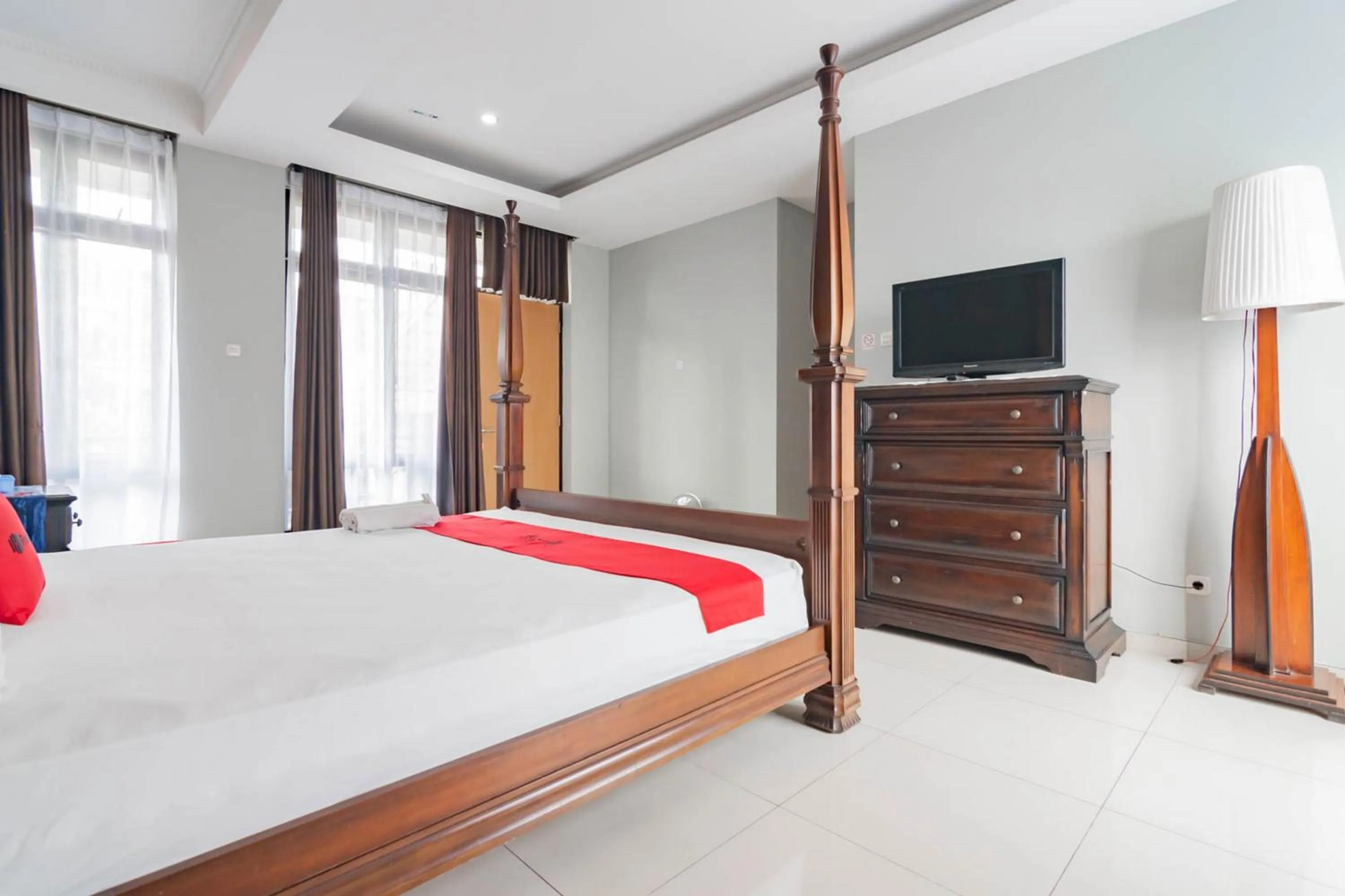 Bedroom, Bed in RedDoorz at Palagan Joglo Sersan Bajuri