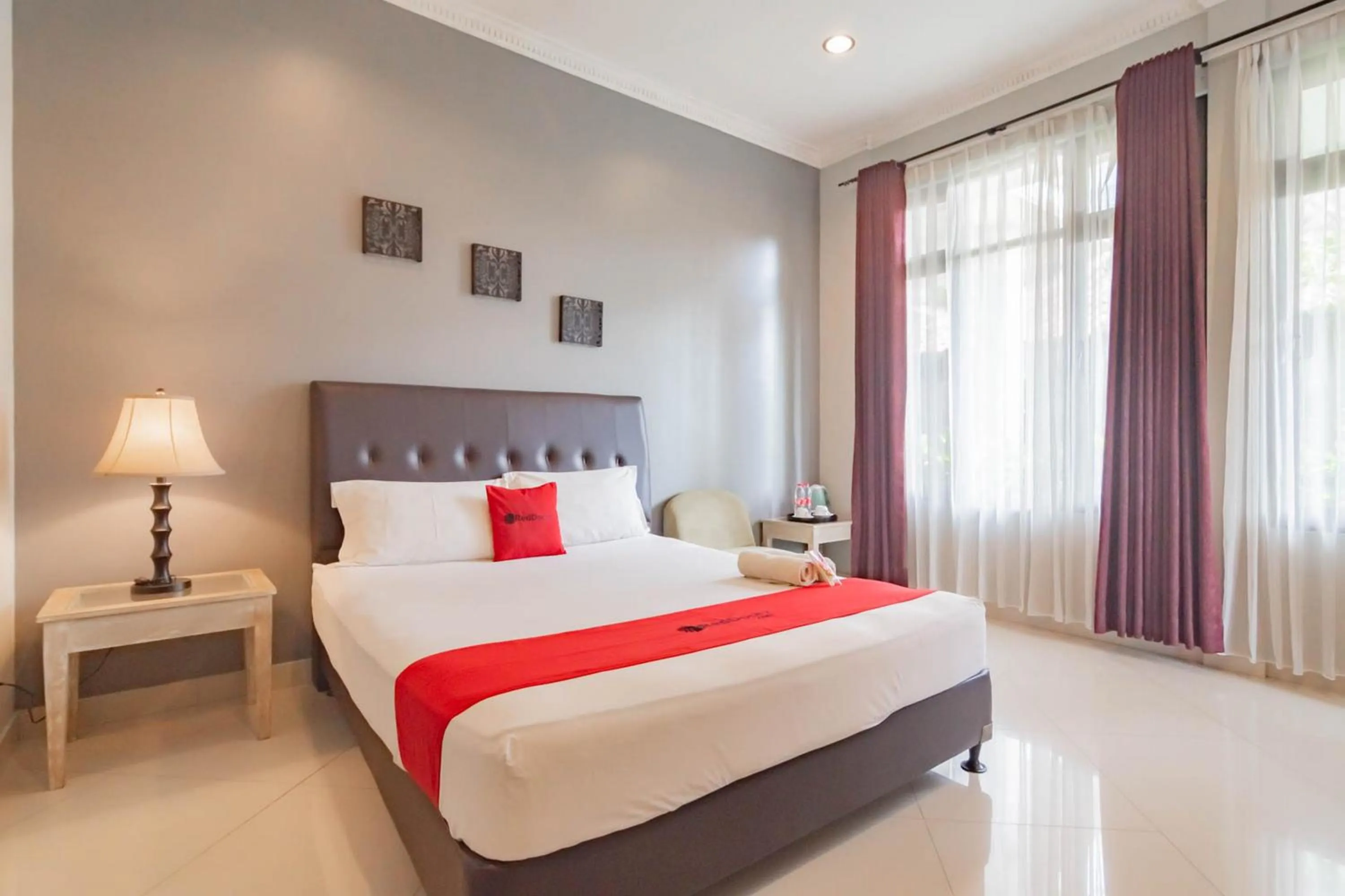 Bedroom, Bed in RedDoorz at Palagan Joglo Sersan Bajuri