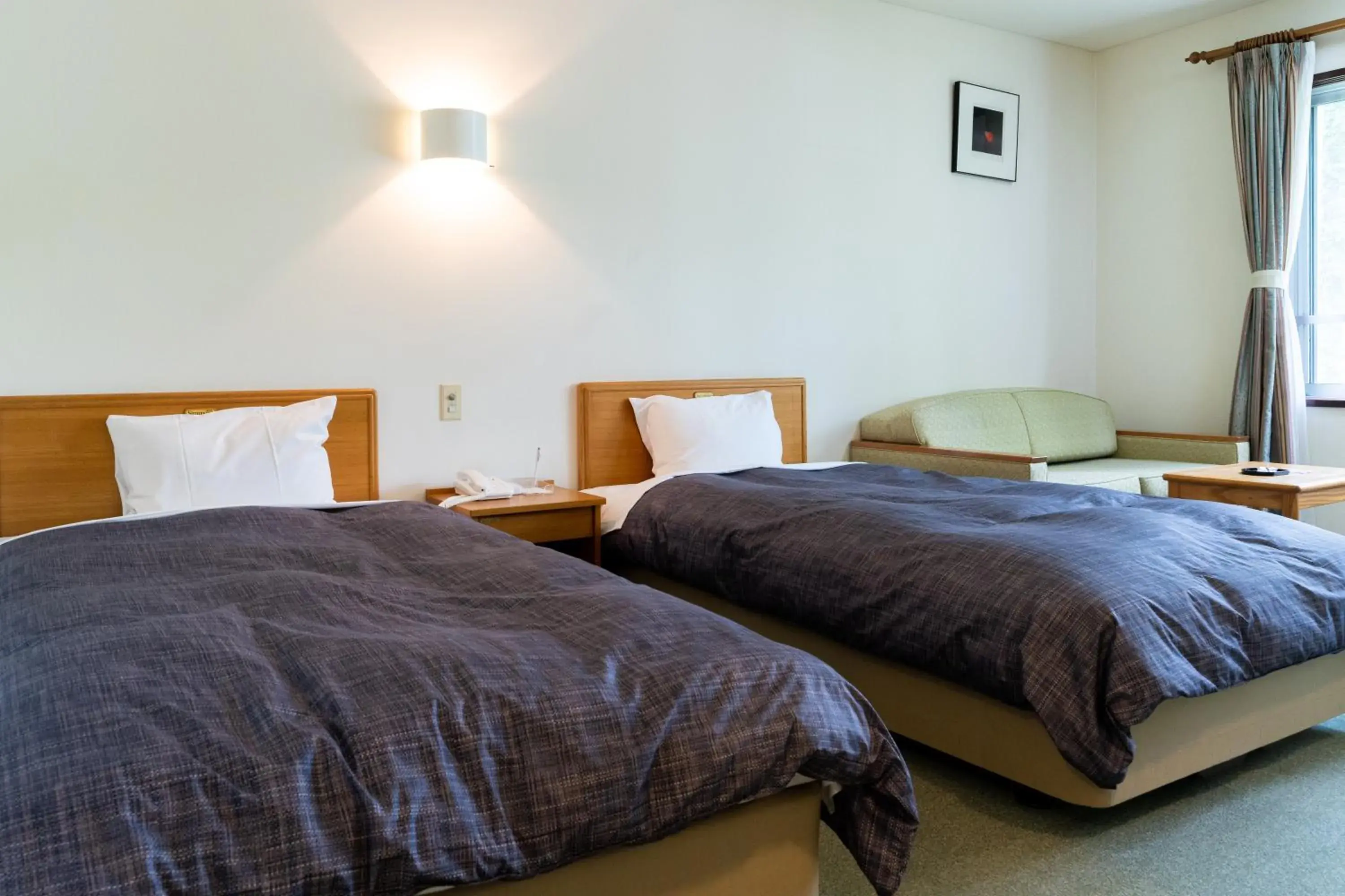 Twin Room in Panorama Inn Yamanakako Twin Room in Panorama Inn Yamanakako