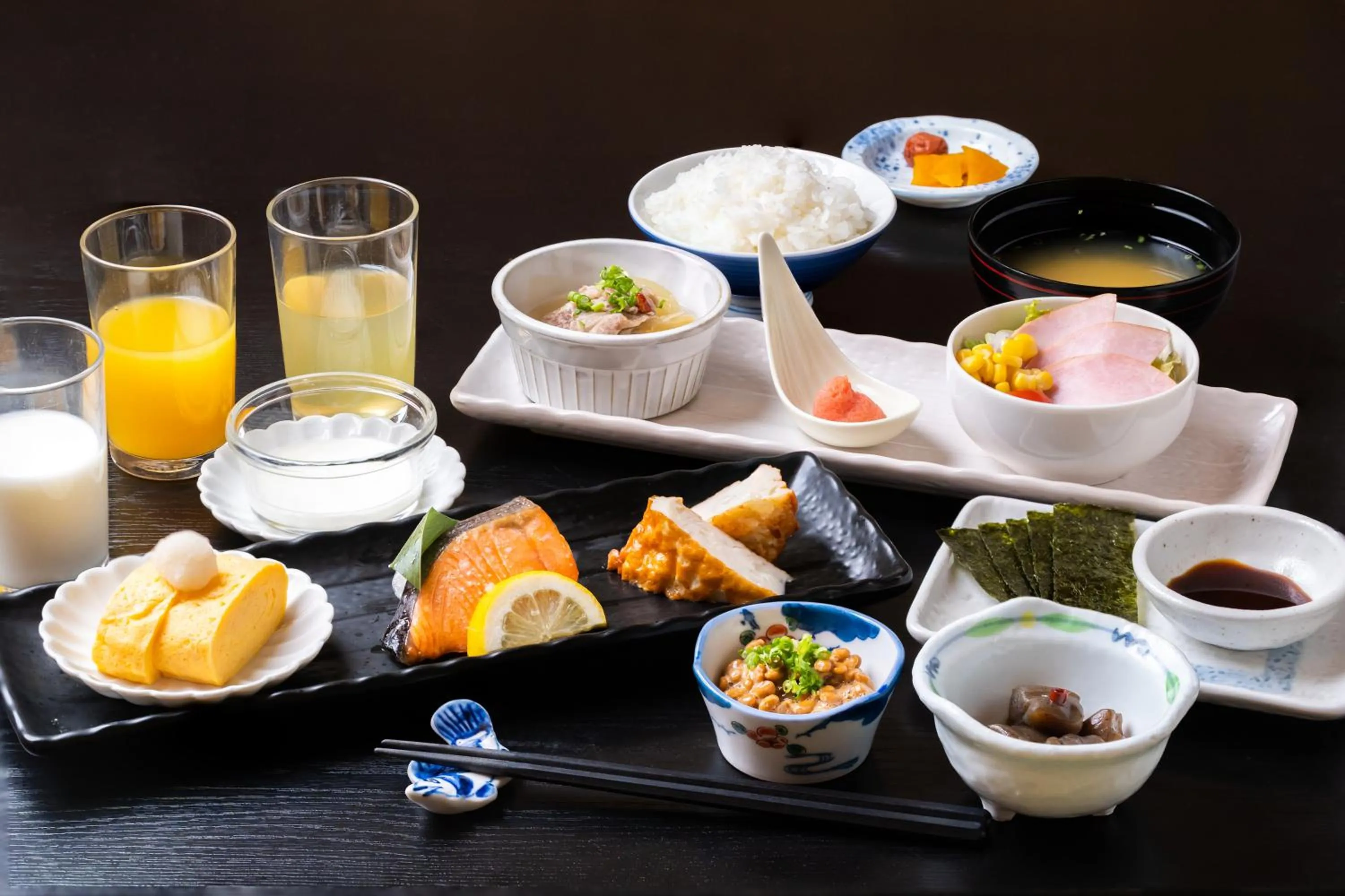 Breakfast in Panorama Inn Yamanakako