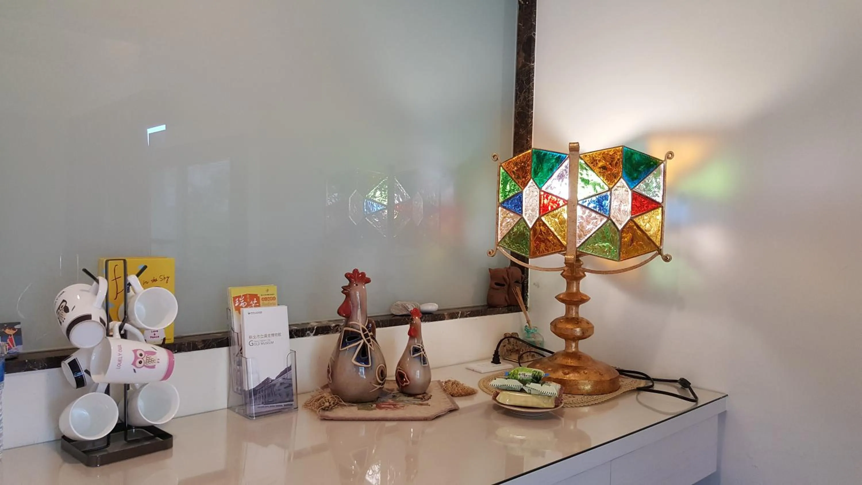 Decorative detail in Qinbian B&B