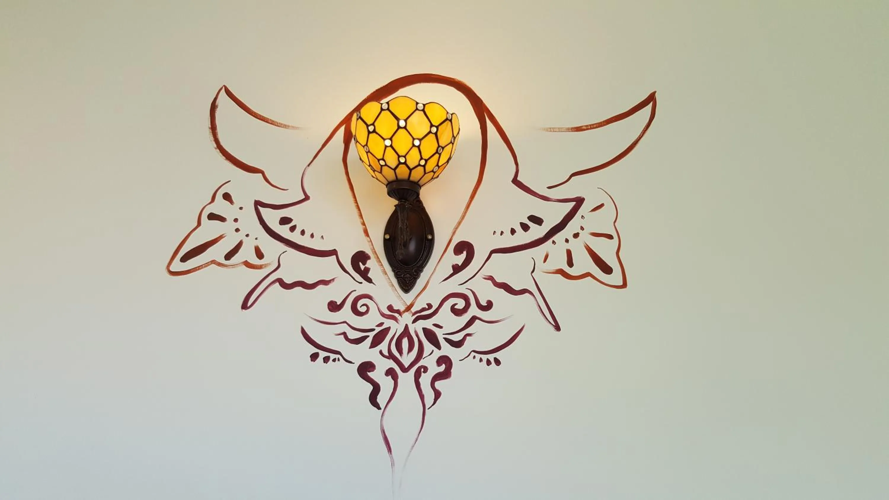 Decorative detail in Qinbian B&B