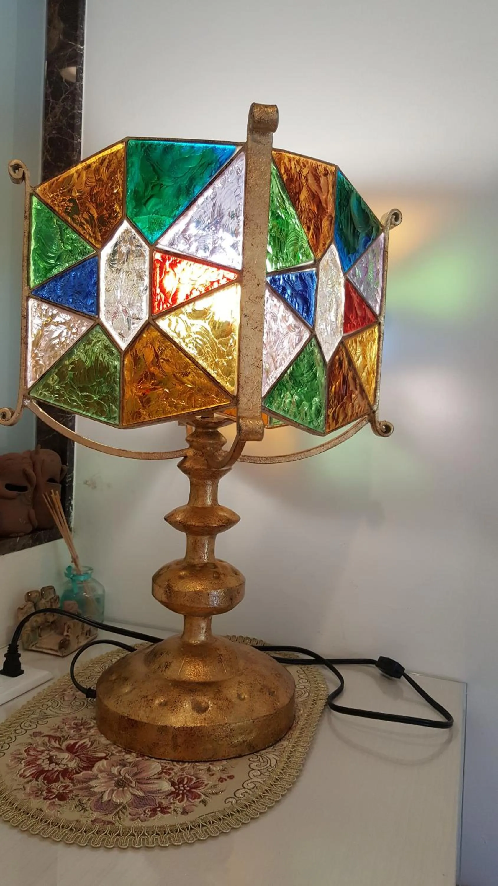 Decorative detail in Qinbian B&B