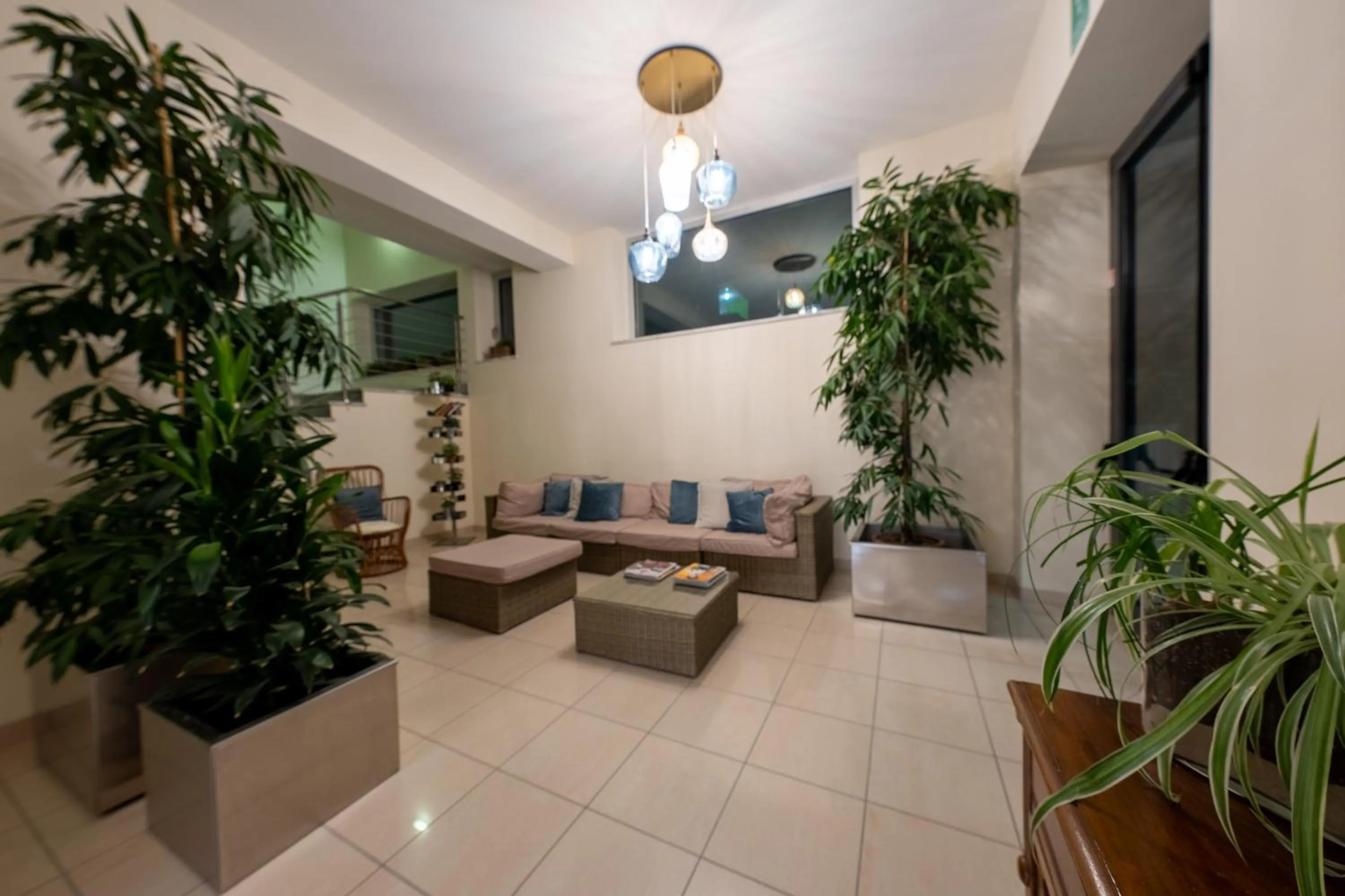 Seating area in Hotel La Pineta