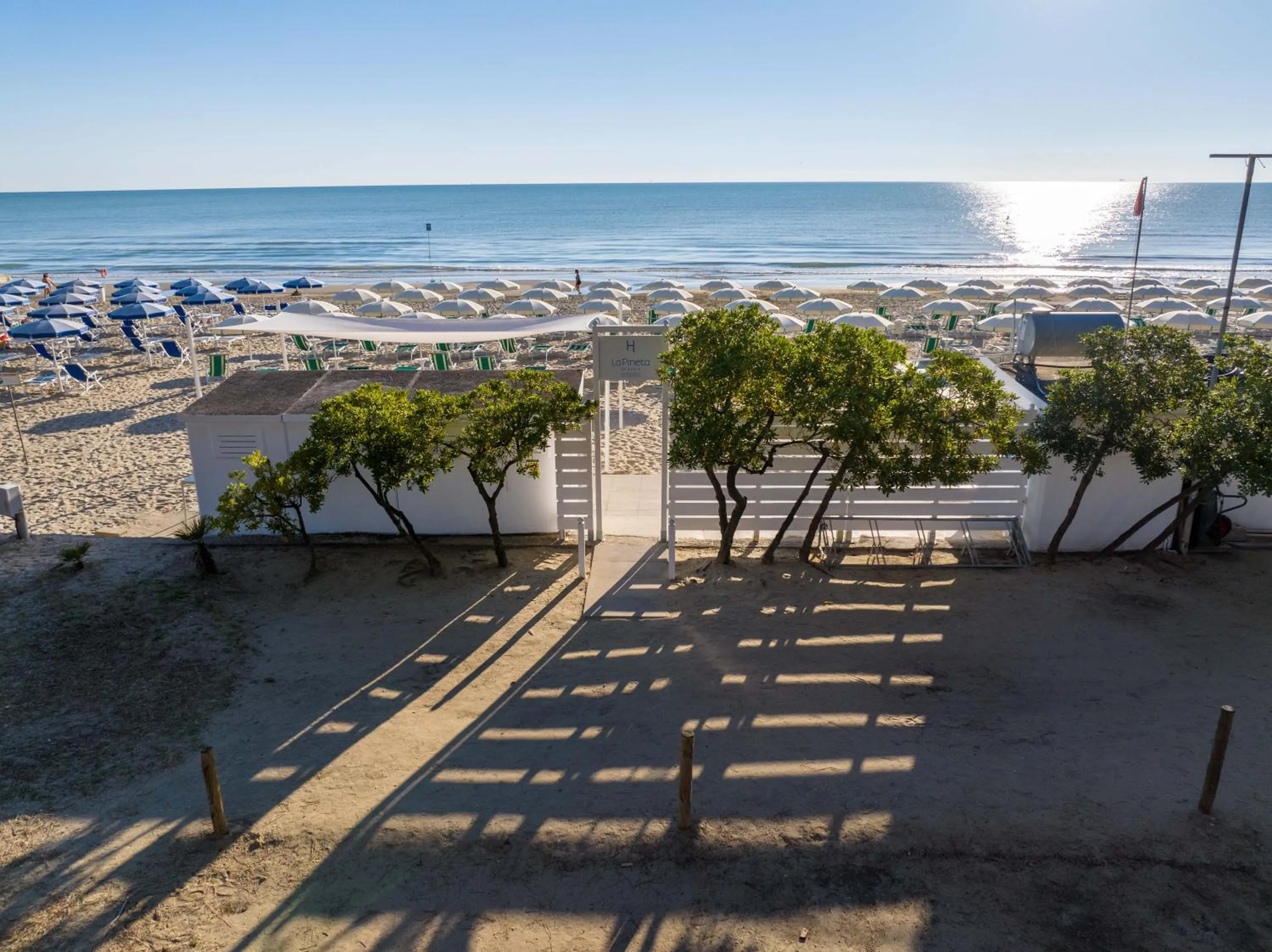 Beach in Hotel La Pineta