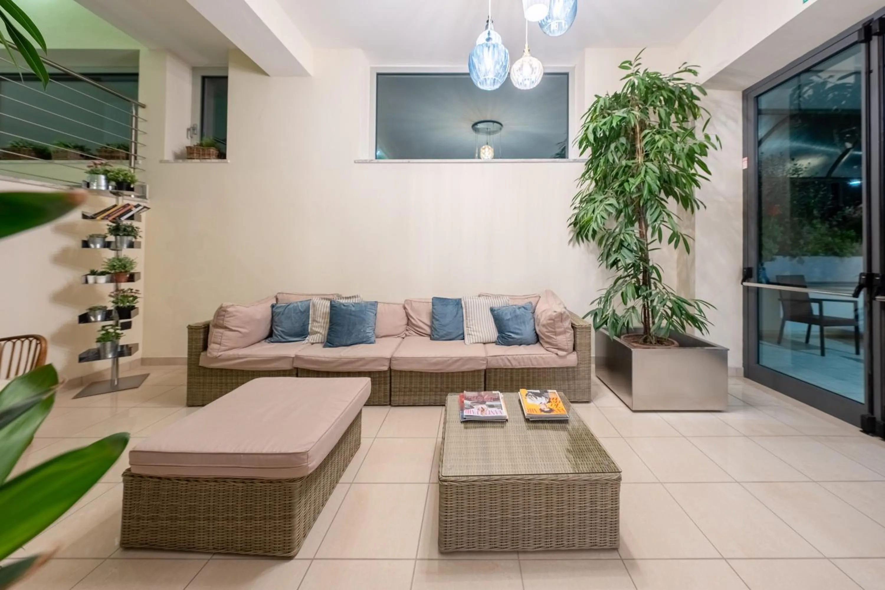 Lobby or reception in Hotel La Pineta