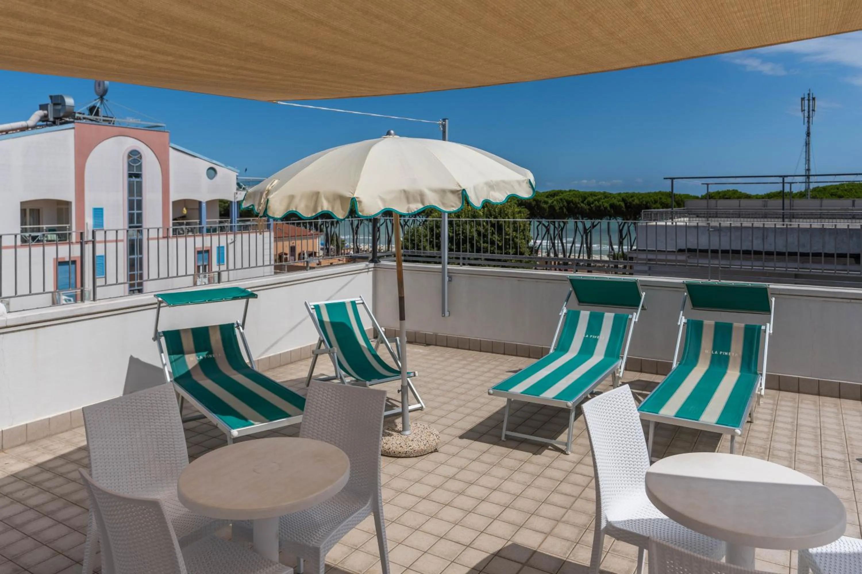 Solarium in Hotel La Pineta