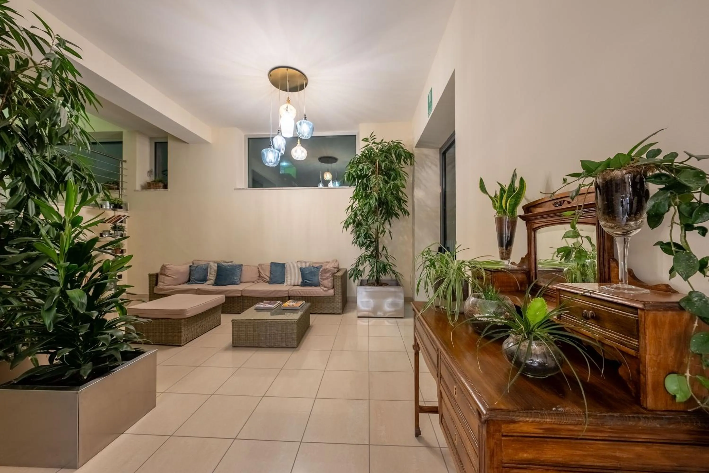 Lobby or reception in Hotel La Pineta