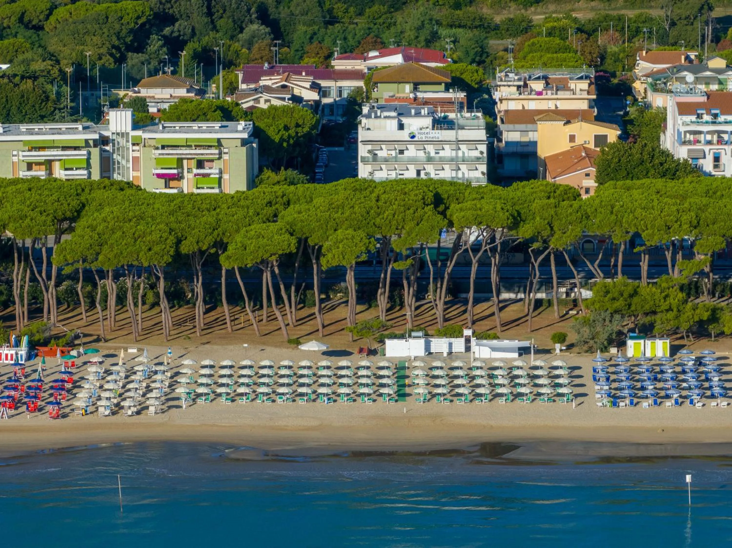Beach in Hotel La Pineta