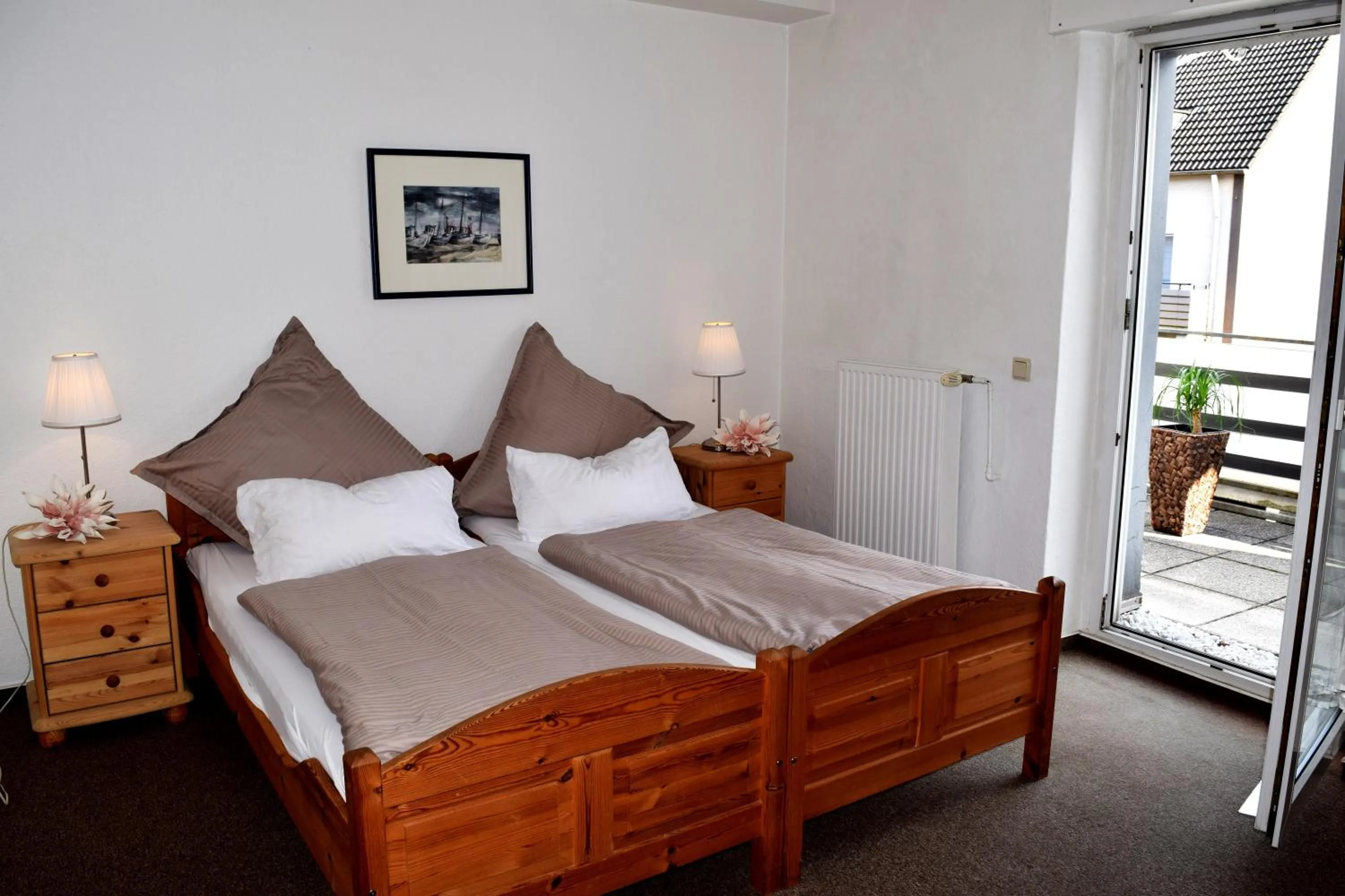 Bed in Hotel- Restaurant Kerzan´s