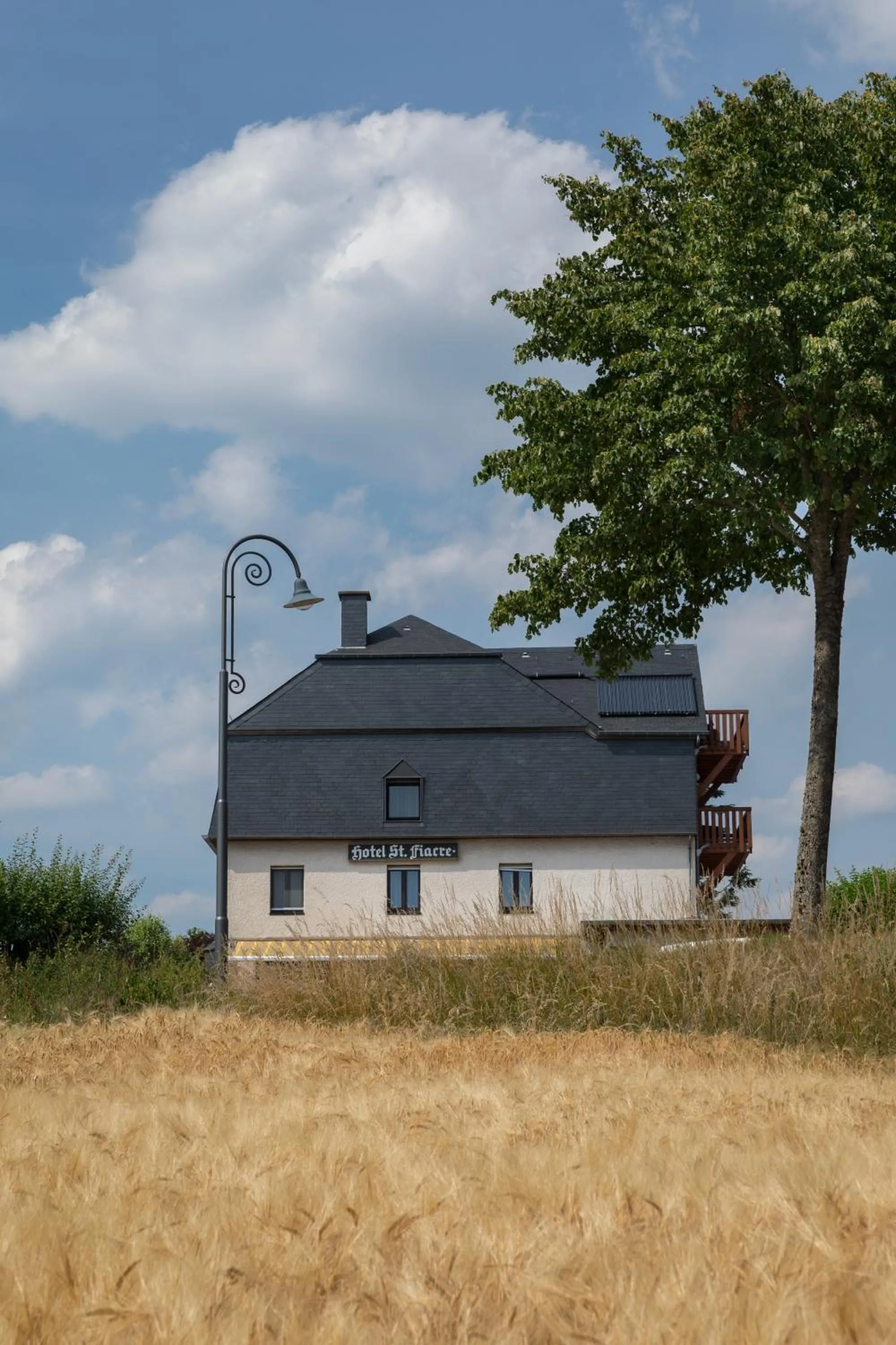 On site in Hotel Saint Fiacre