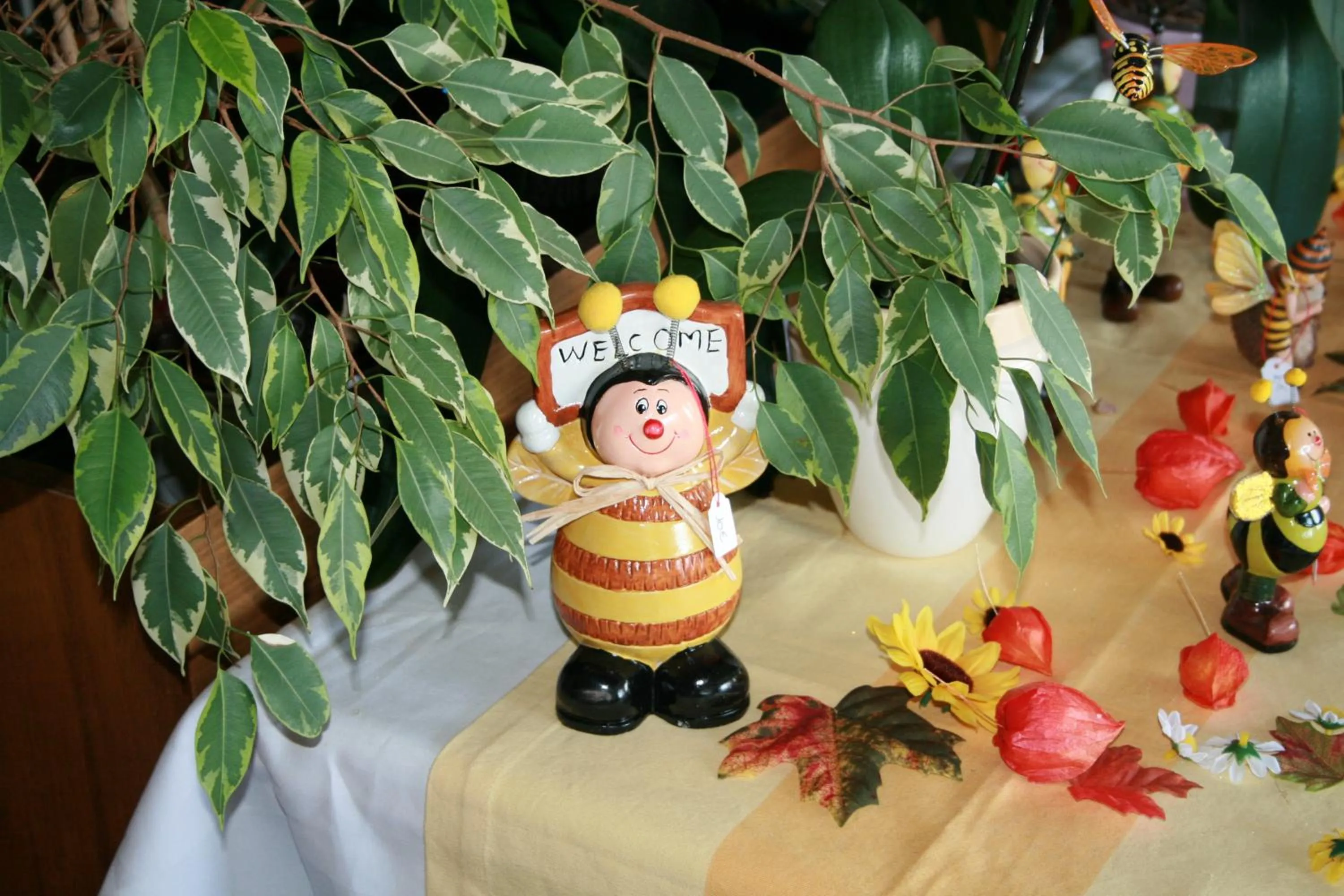 Decorative detail in Hotel Saint Fiacre