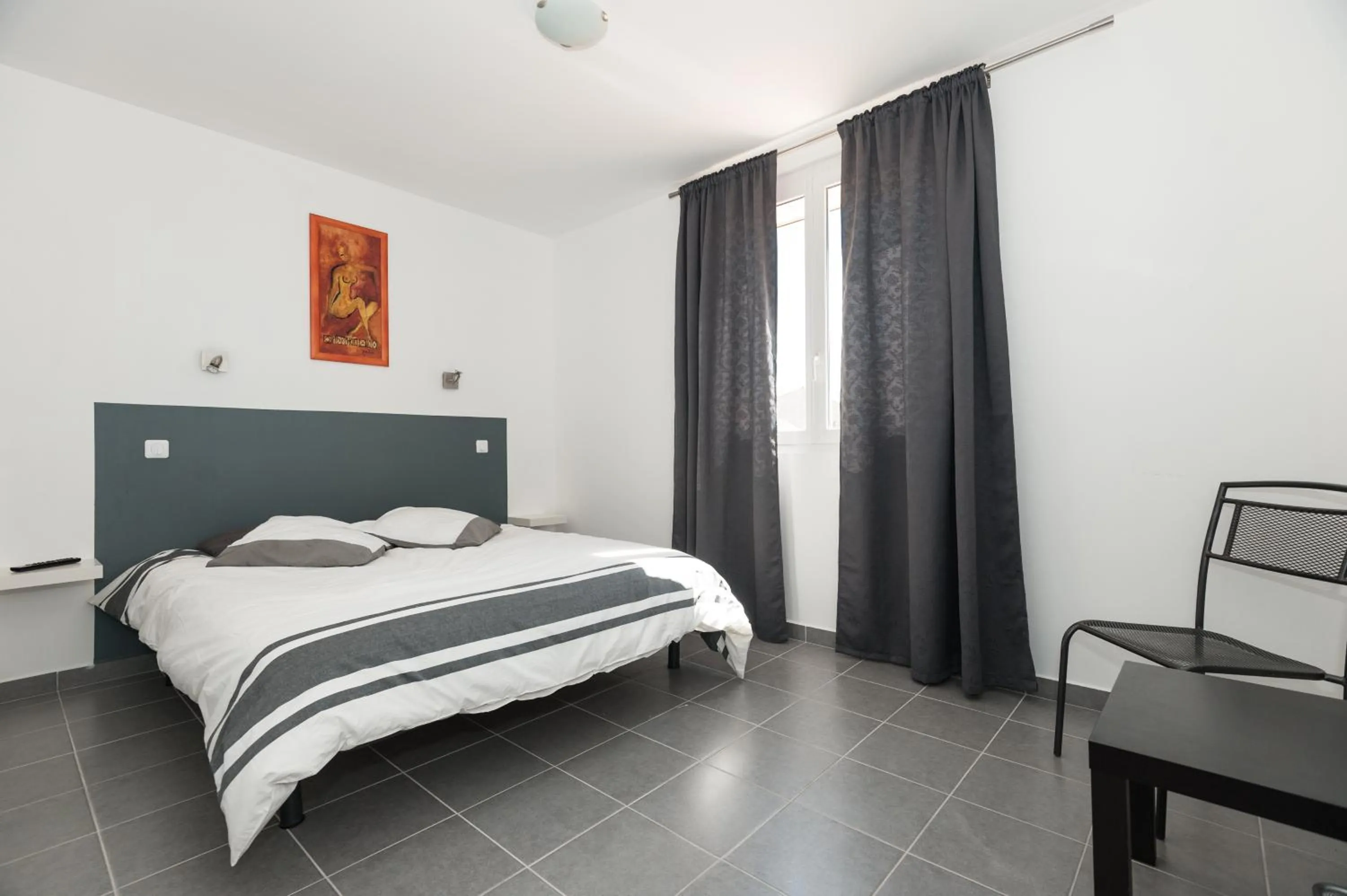 Double Room with Side Sea View in Hôtel Restaurant le Voilis