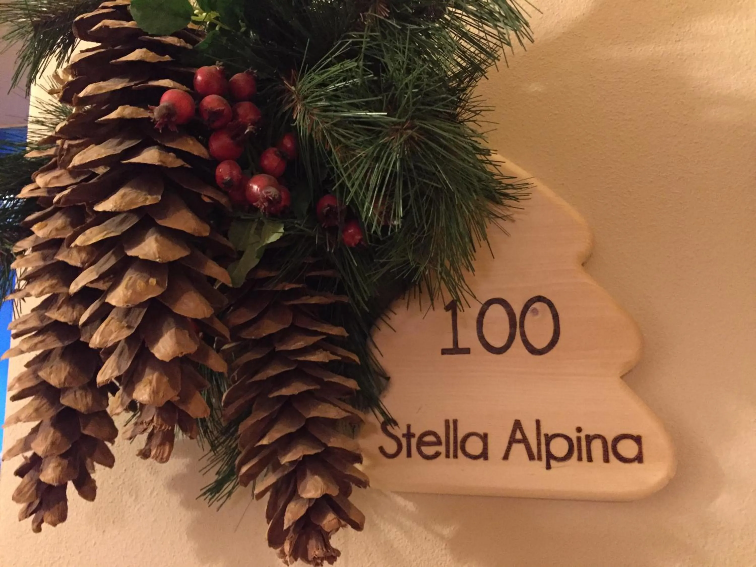 Decorative detail in La Villa Feleit