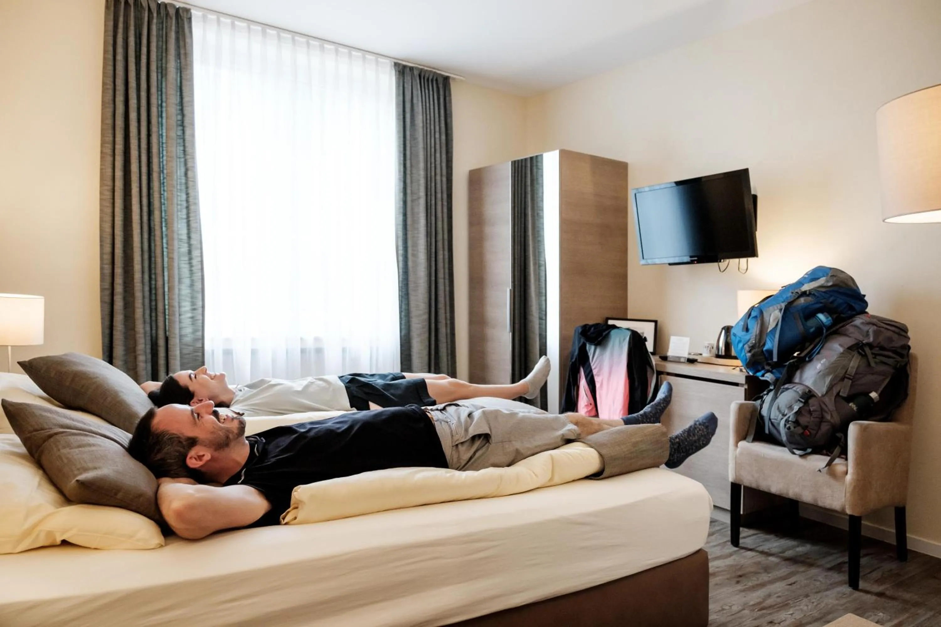 Bed in Hotel-Restaurant Dimmer - Mullerthal