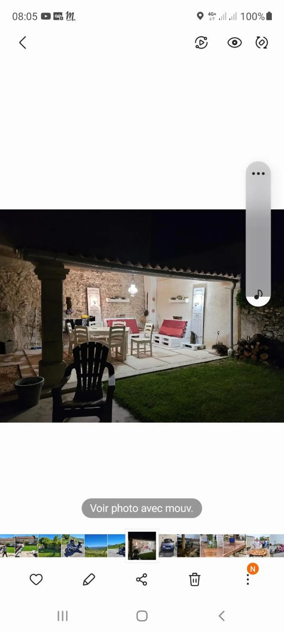 Grange Voutée avec jardin