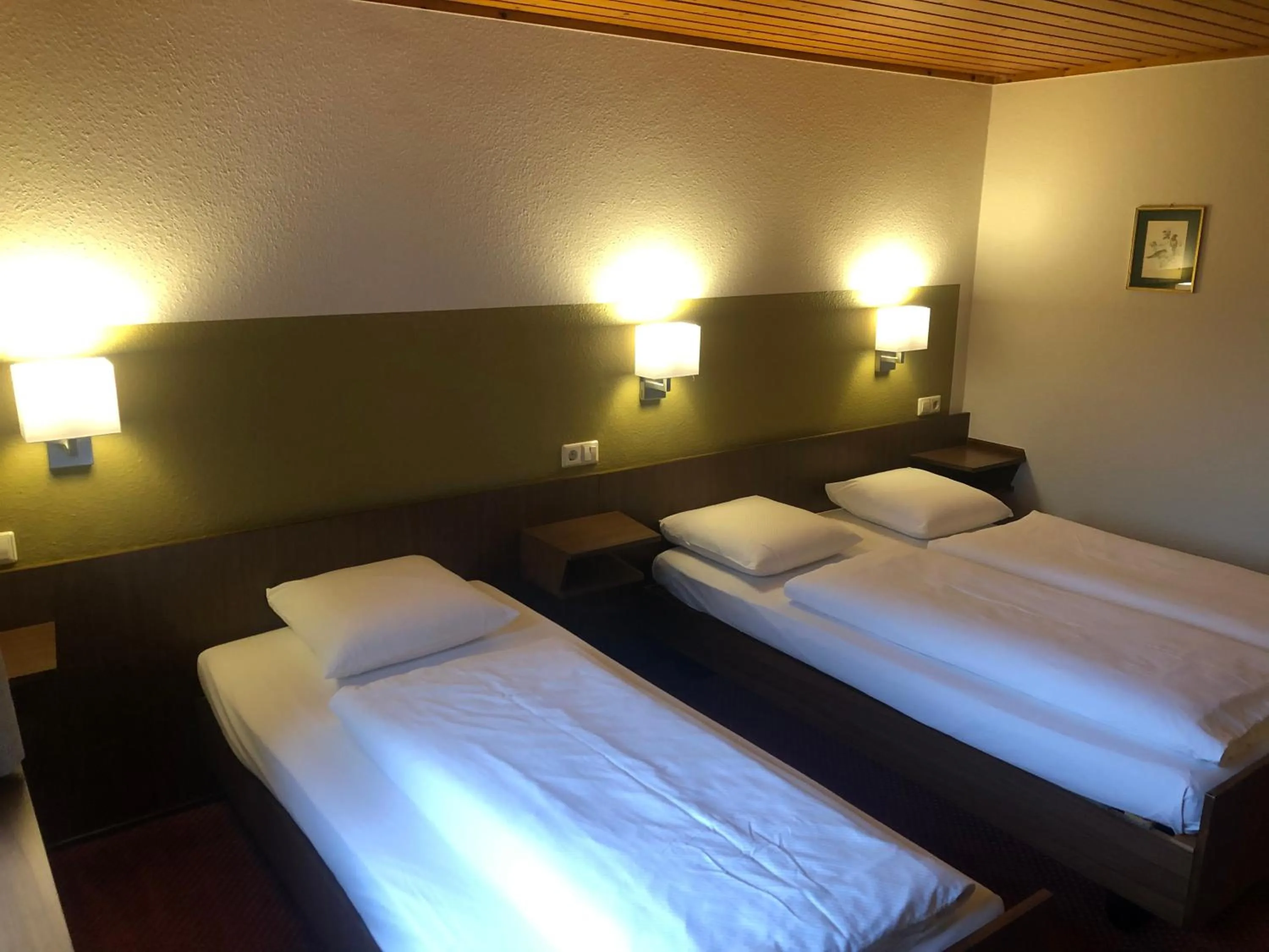 Bed in Hotel du Parc