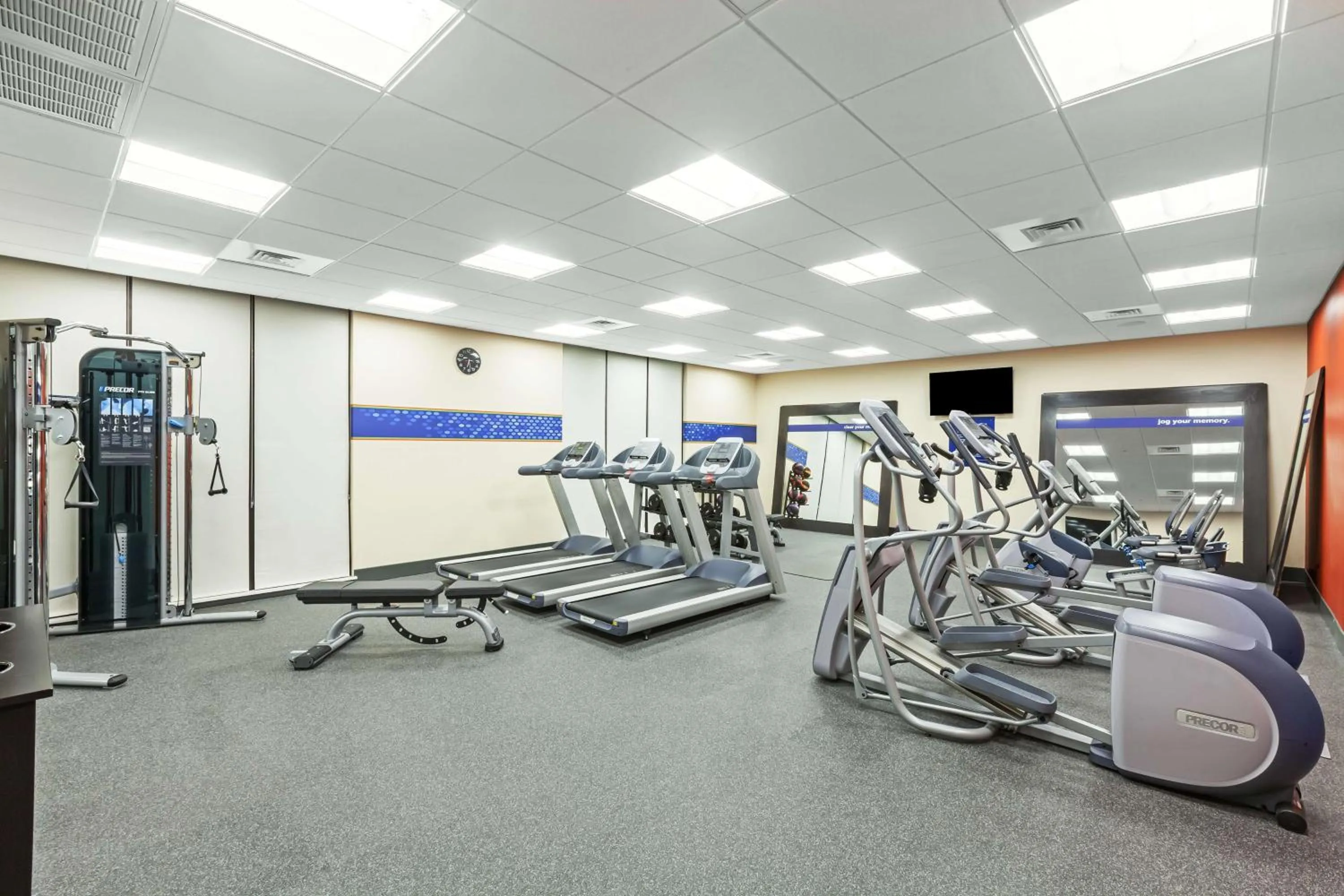 Fitness centre/facilities in Hampton Inn & Suites Houston/Atascocita, Tx