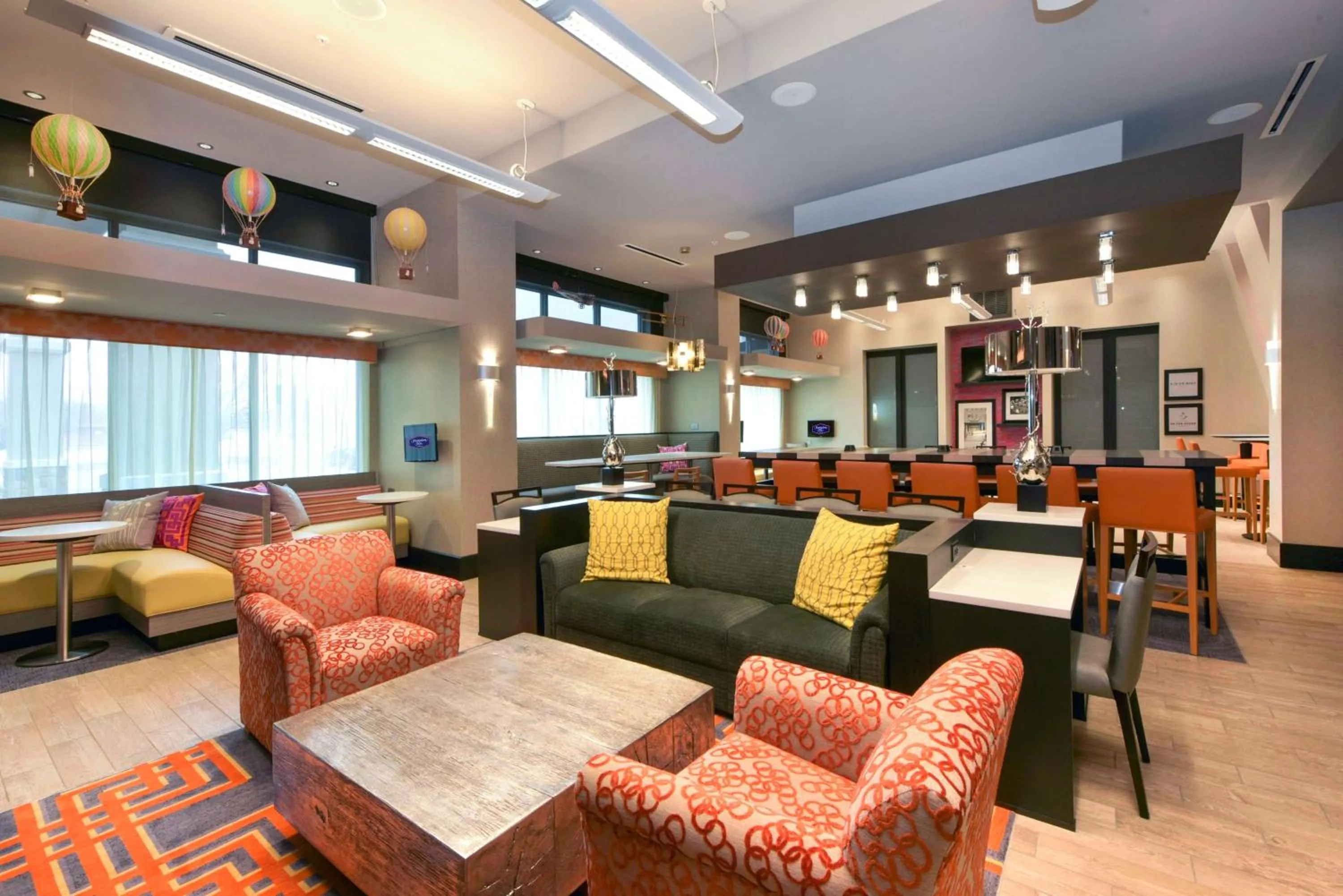 Lobby or reception in Hampton Inn Lumberton, NC