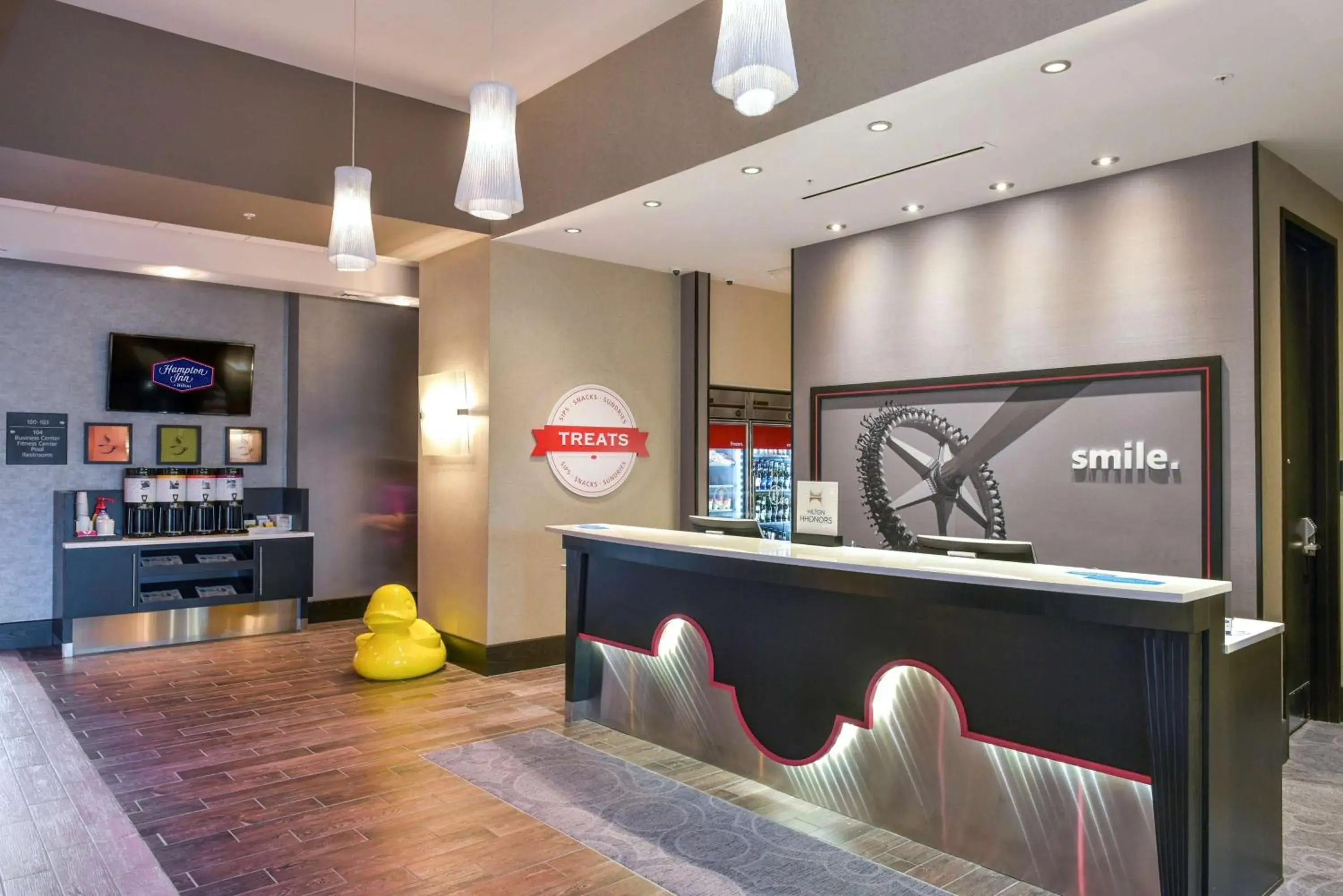 Lobby or reception in Hampton Inn Lumberton, NC Lobby or reception in Hampton Inn Lumberton, NC