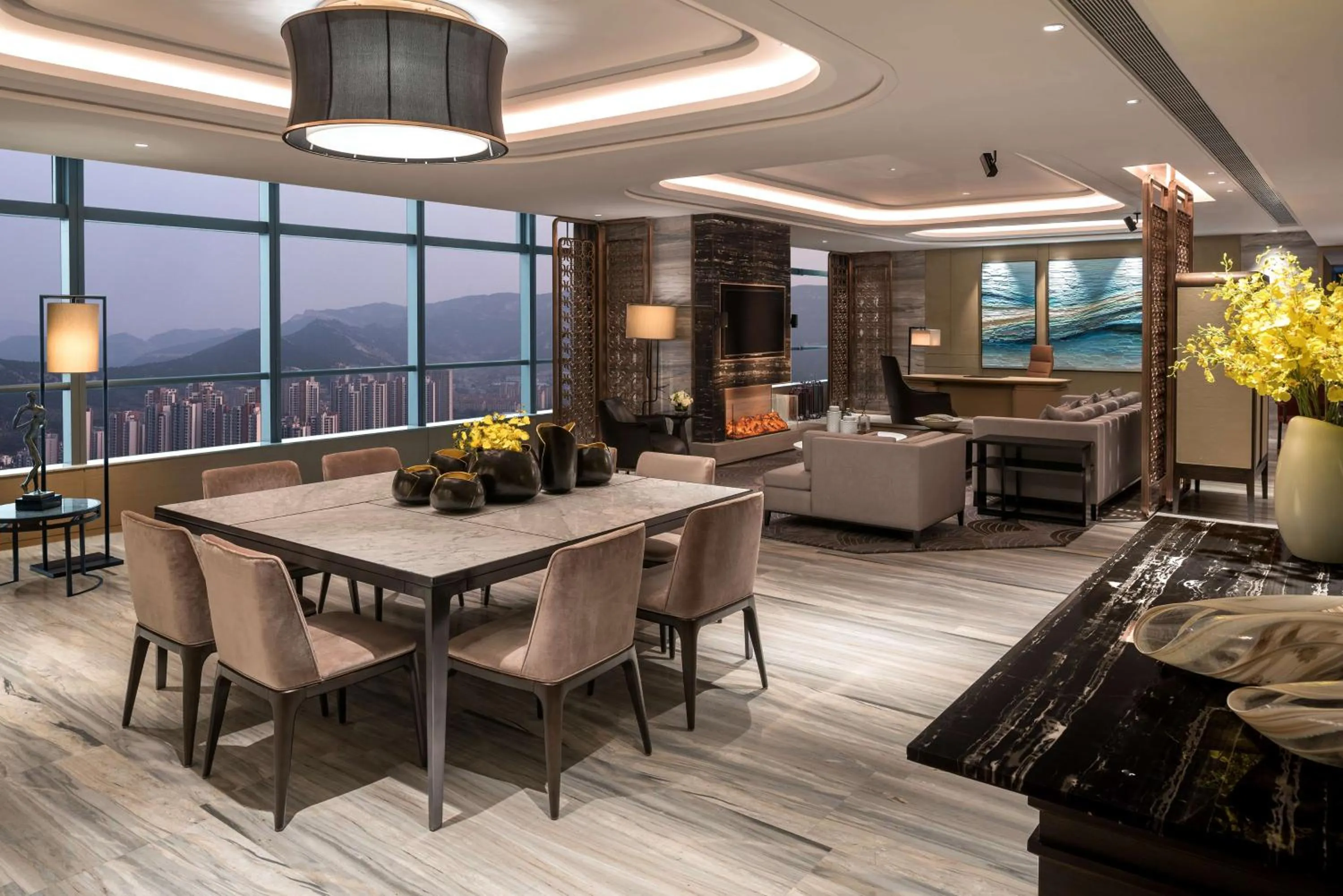 Living room in Hilton Jinan South Hotel & Residences