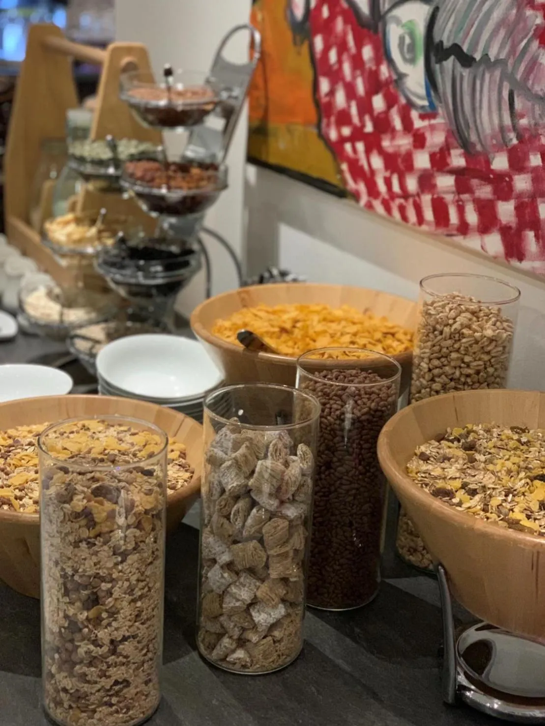 Food close-up in Hotel Stay