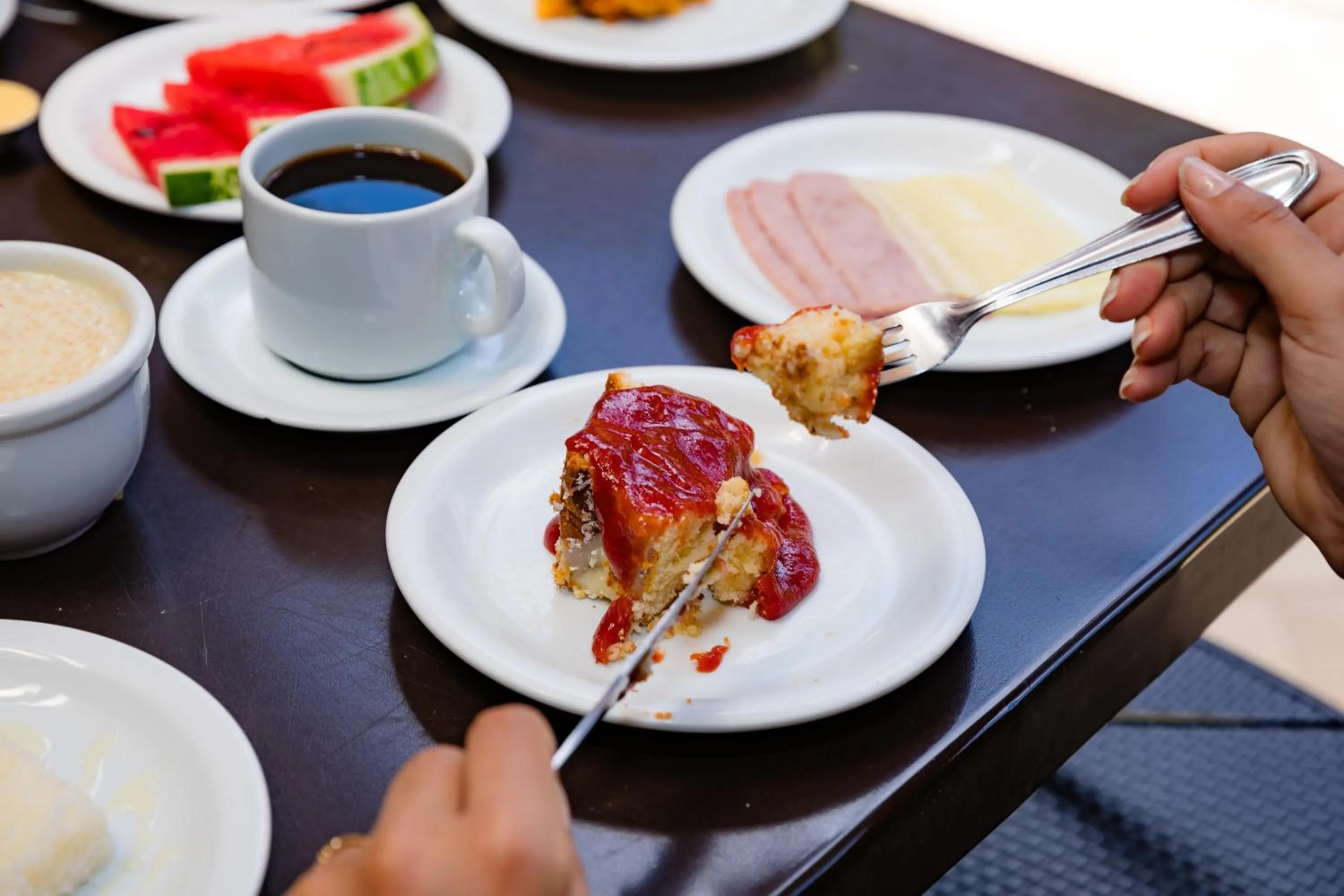 Breakfast in Hotel Casa Blanca Porto Seguro