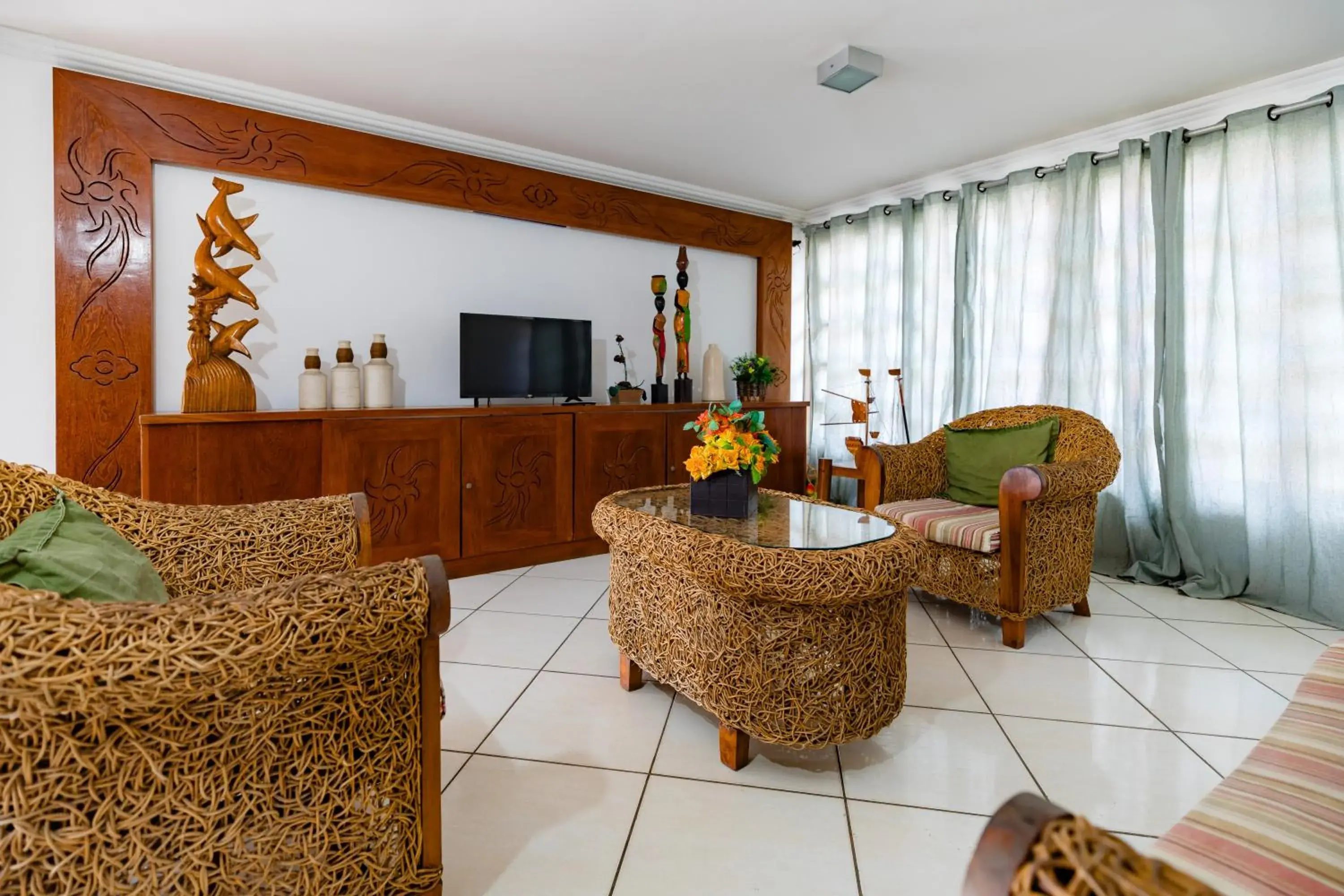 Living room in Hotel Casa Blanca Porto Seguro Living room in Hotel Casa Blanca Porto Seguro