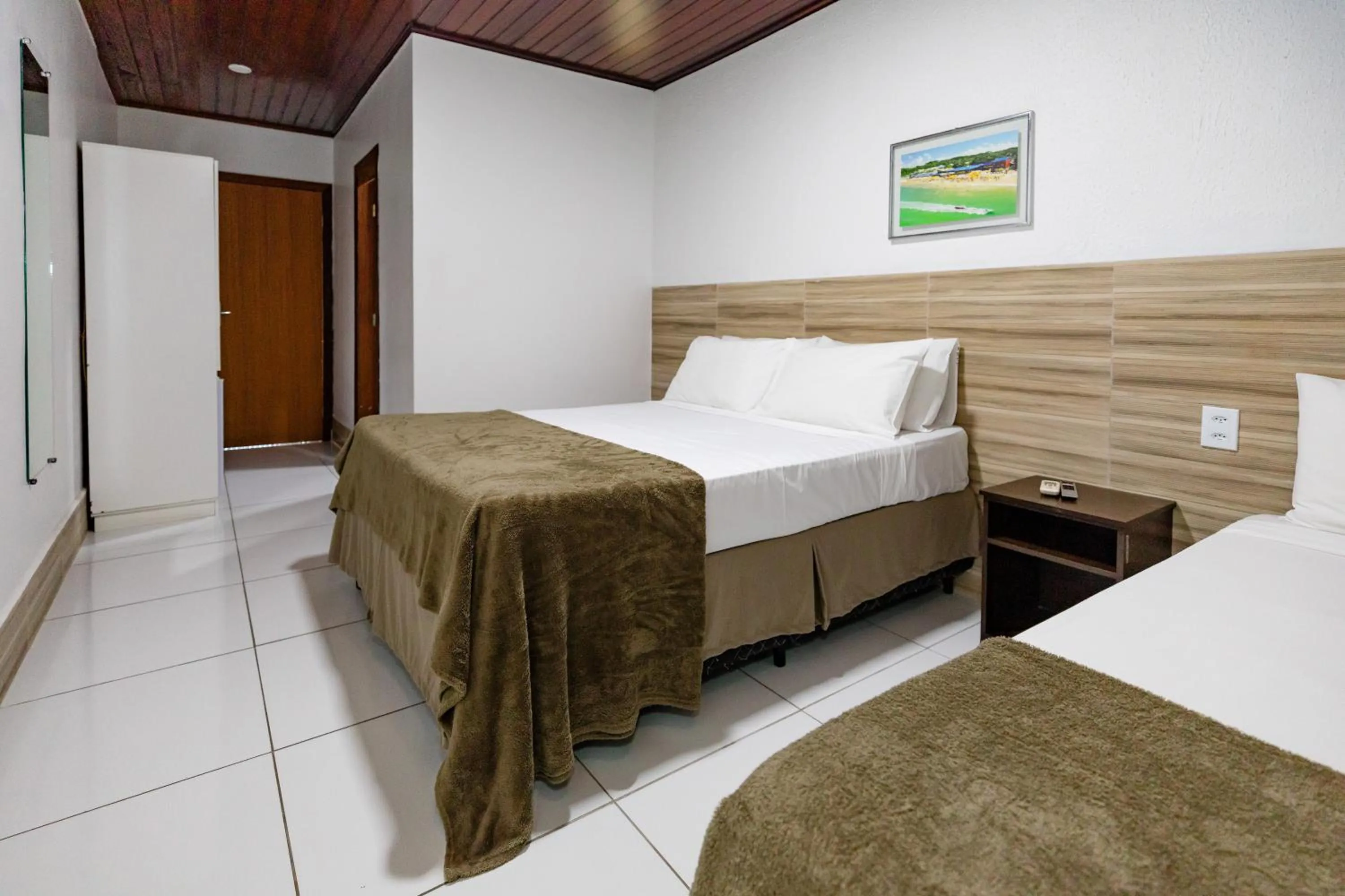 Bed in Hotel Casa Blanca Porto Seguro