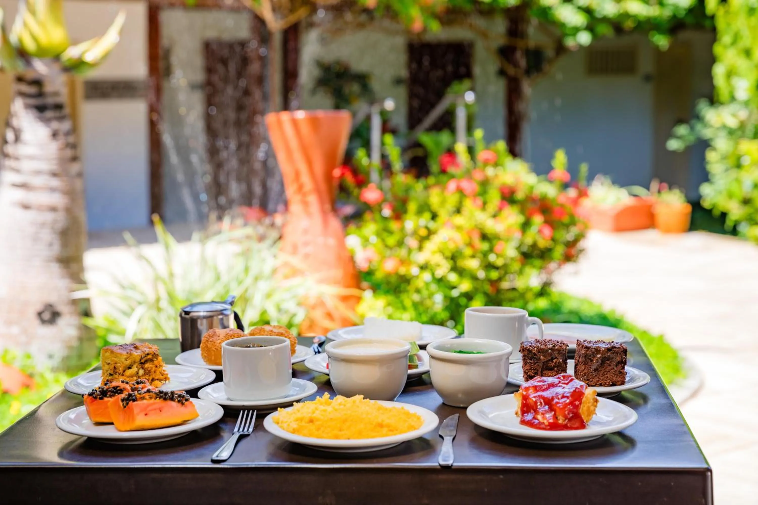 Breakfast in Hotel Casa Blanca Porto Seguro