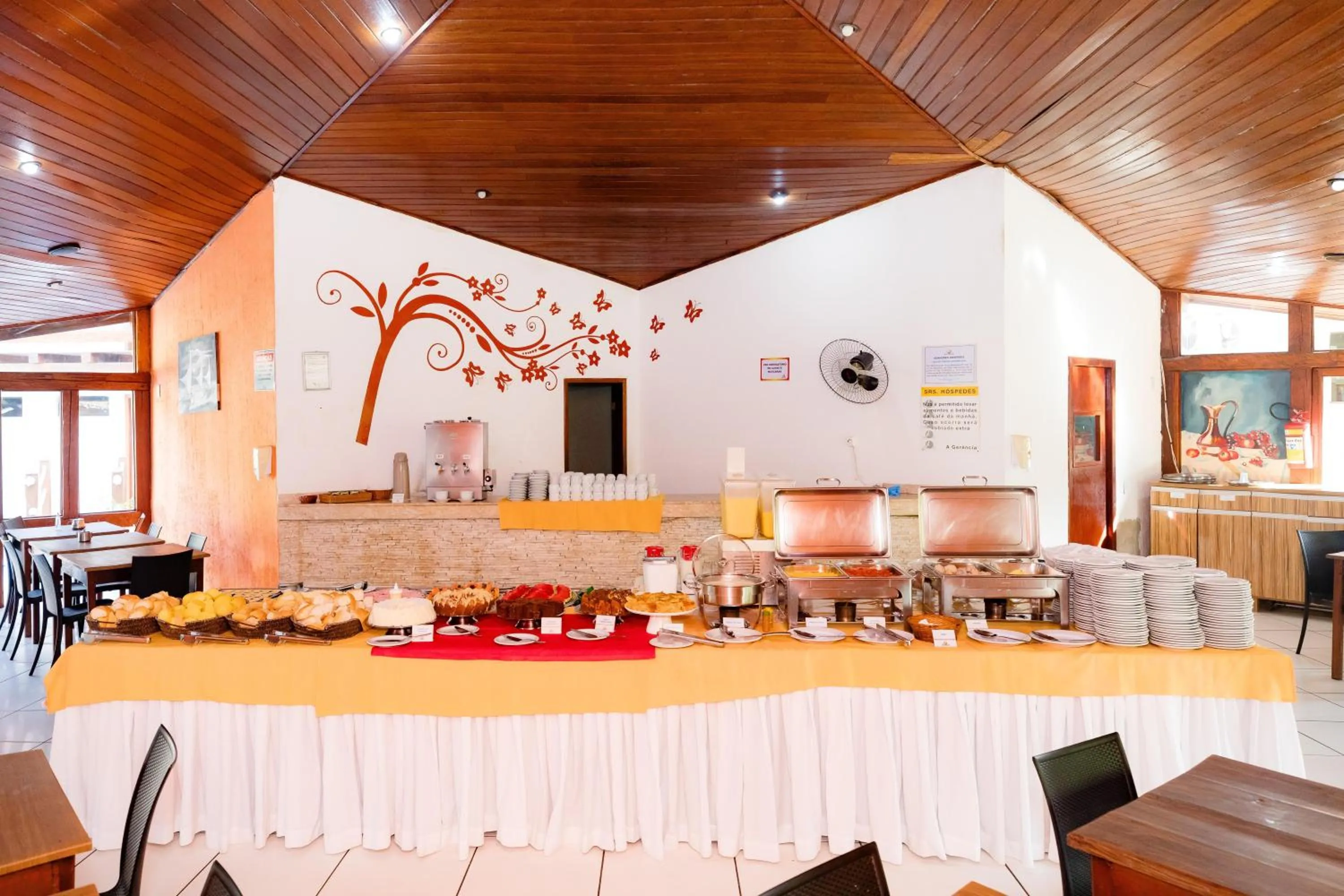 Breakfast in Hotel Casa Blanca Porto Seguro