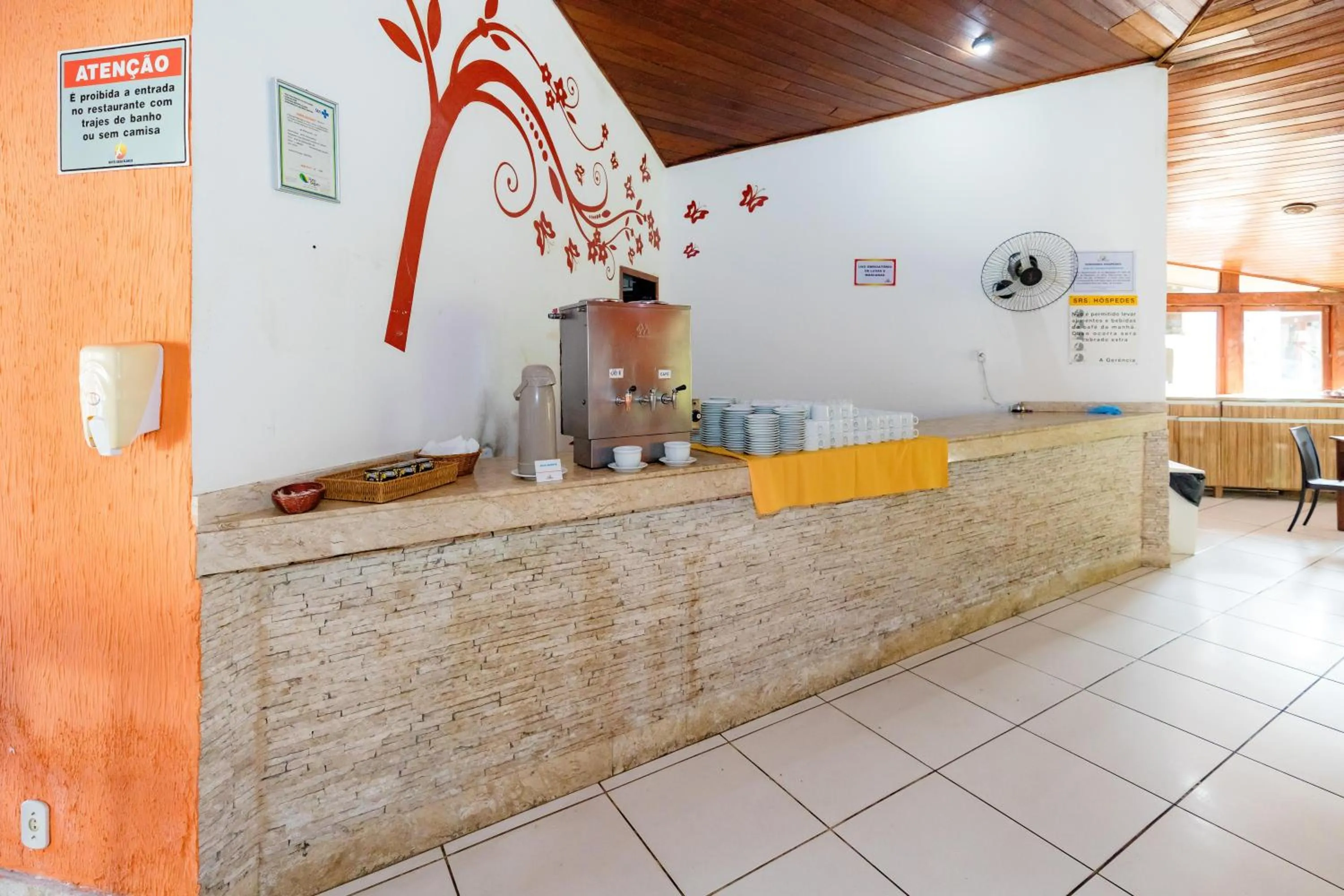 Breakfast in Hotel Casa Blanca Porto Seguro