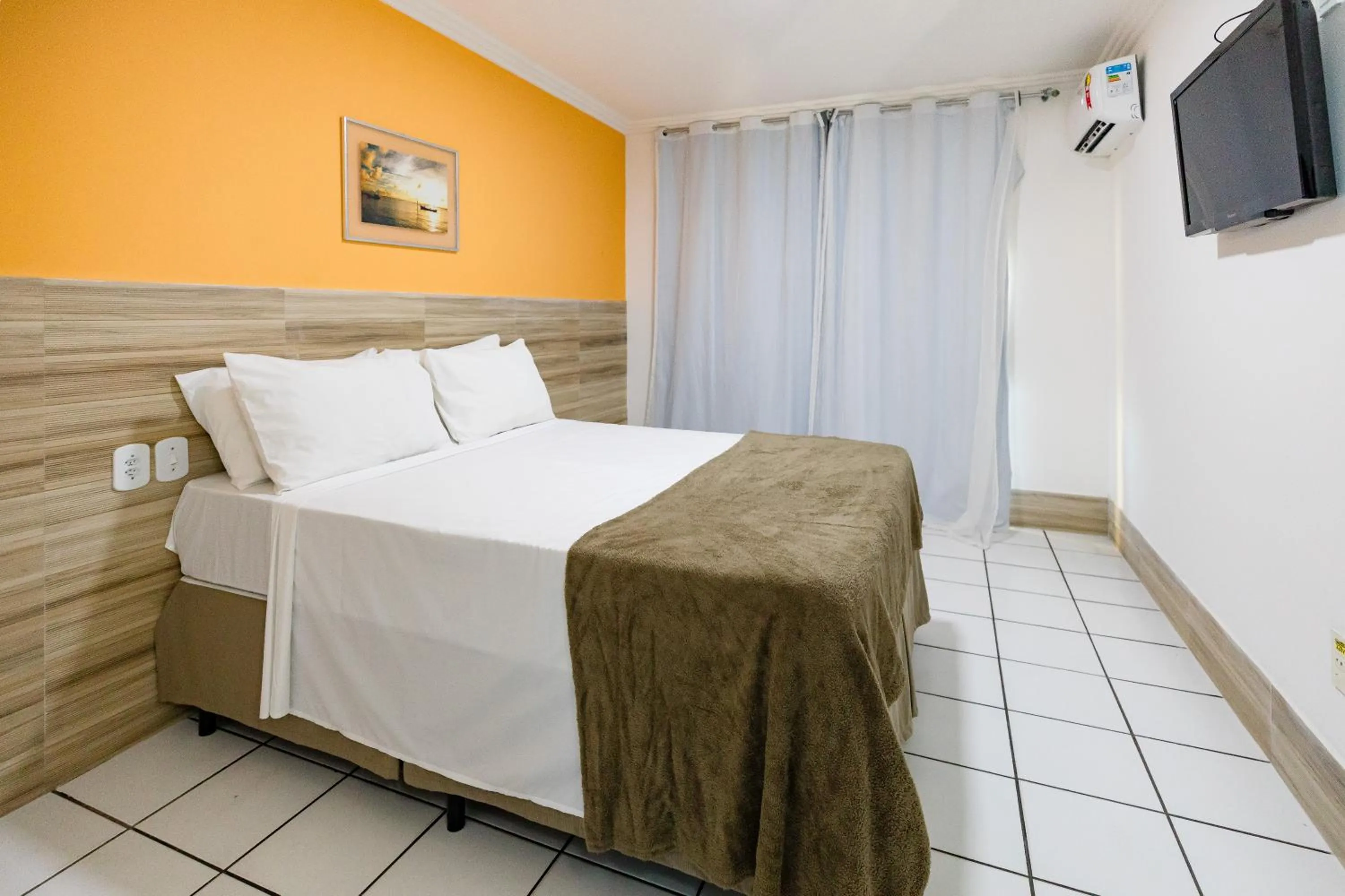 Bedroom, Bed in Hotel Casa Blanca Porto Seguro