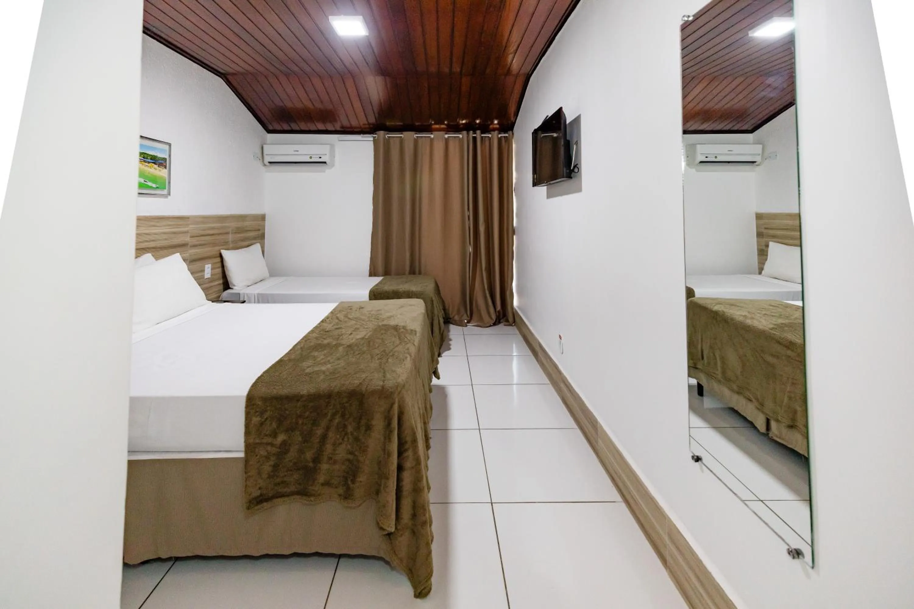 Bed in Hotel Casa Blanca Porto Seguro