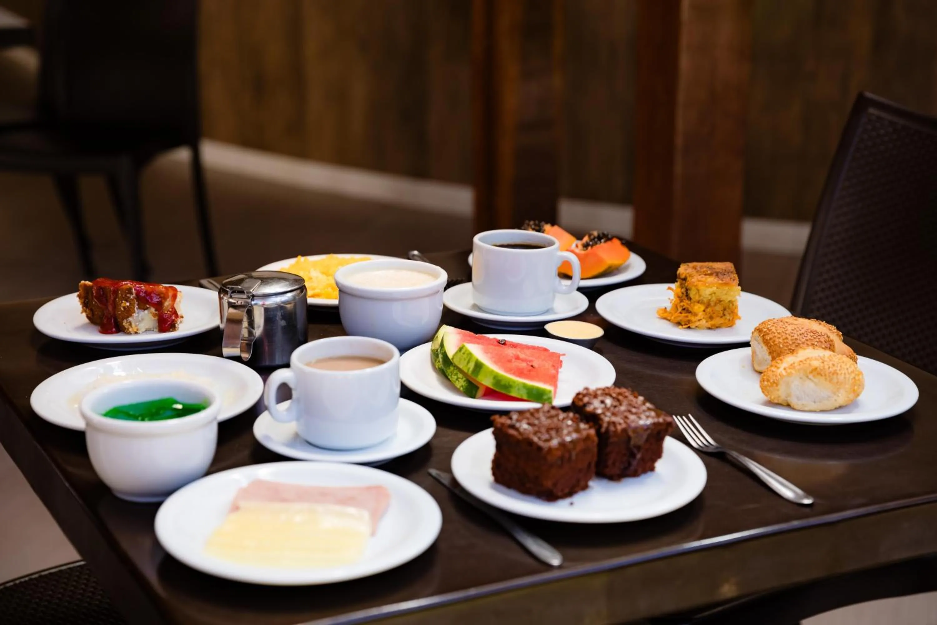 Breakfast in Hotel Casa Blanca Porto Seguro