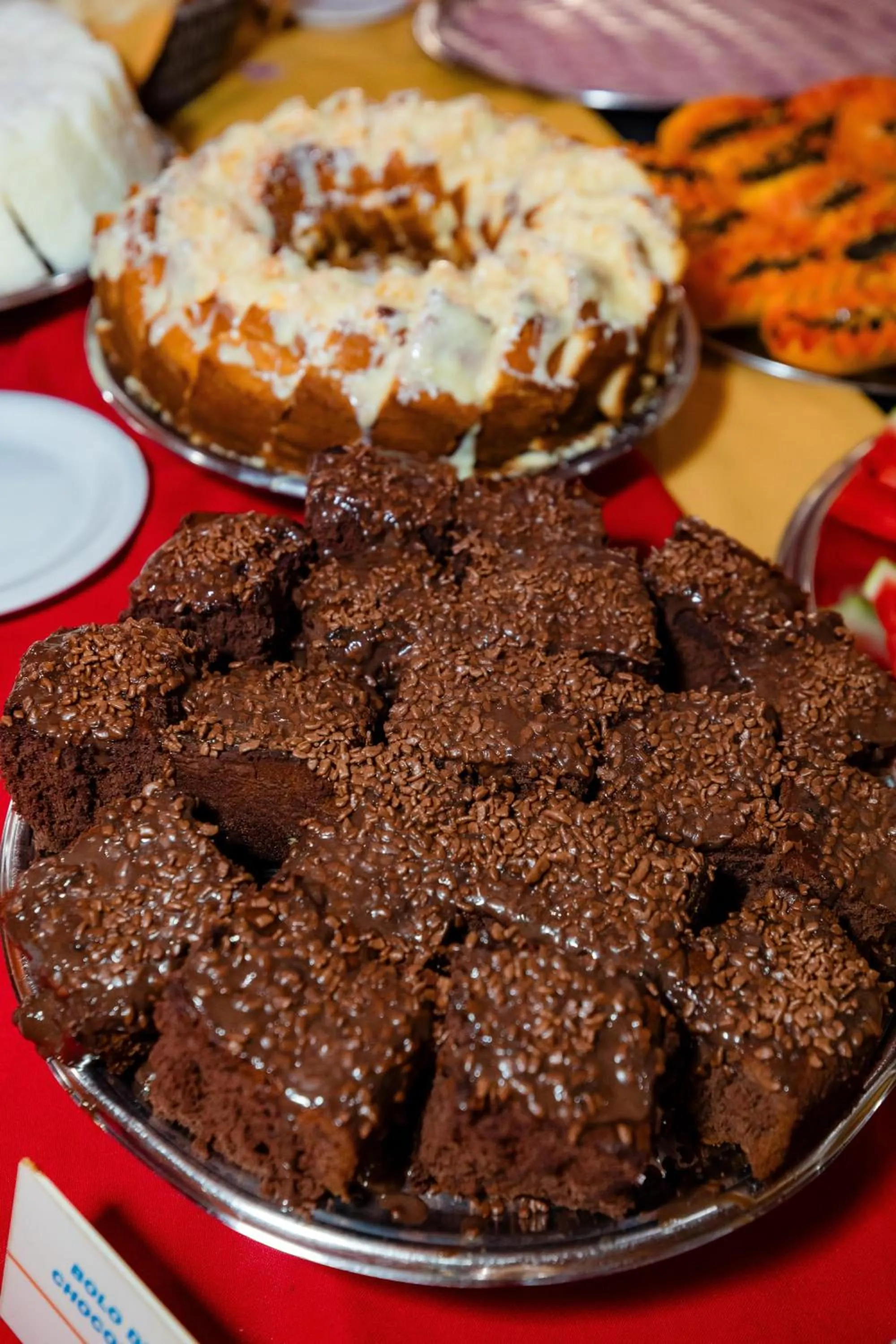 Buffet breakfast in Hotel Casa Blanca Porto Seguro