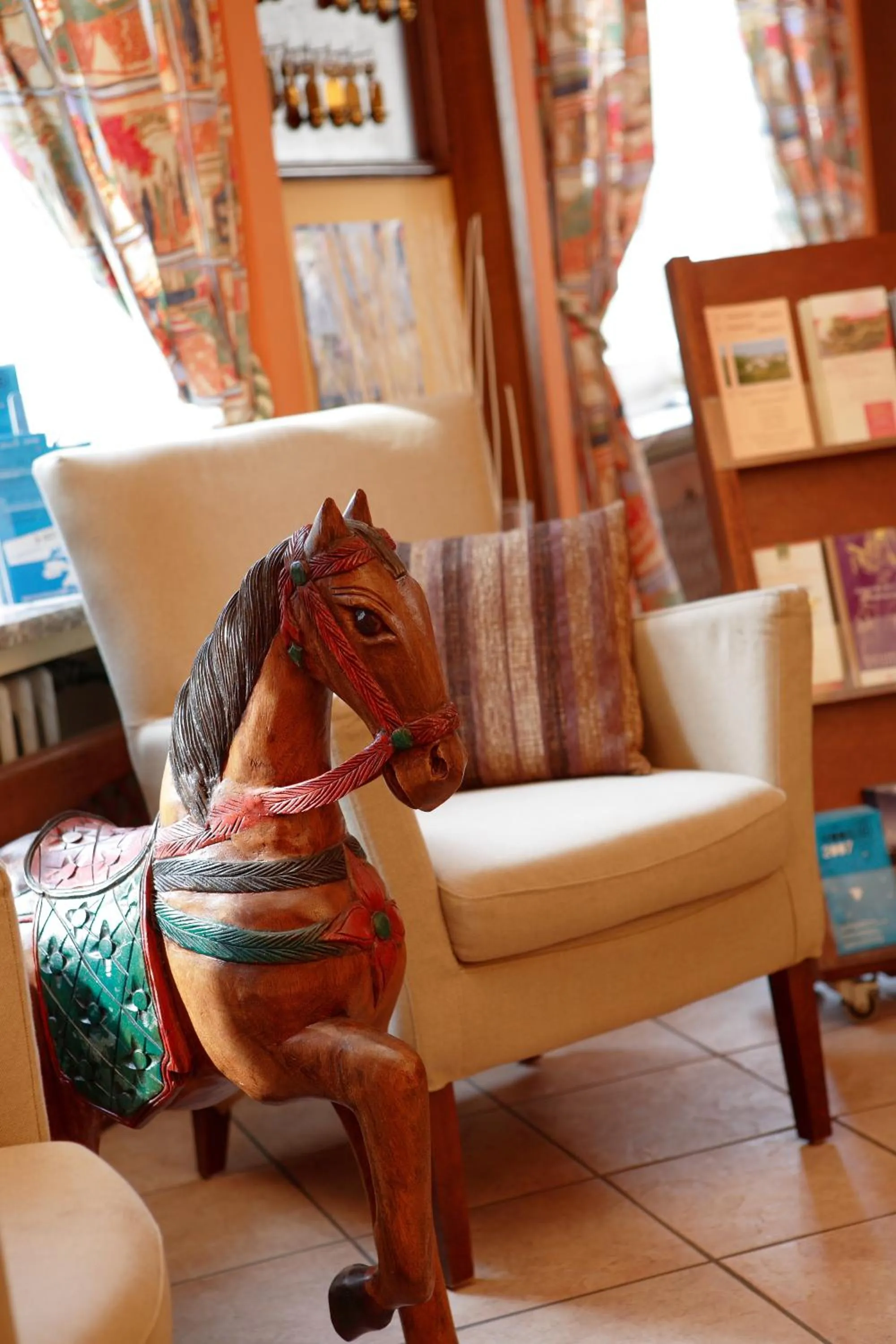 Lobby or reception in Hôtel - Restaurant " Victor Hugo"