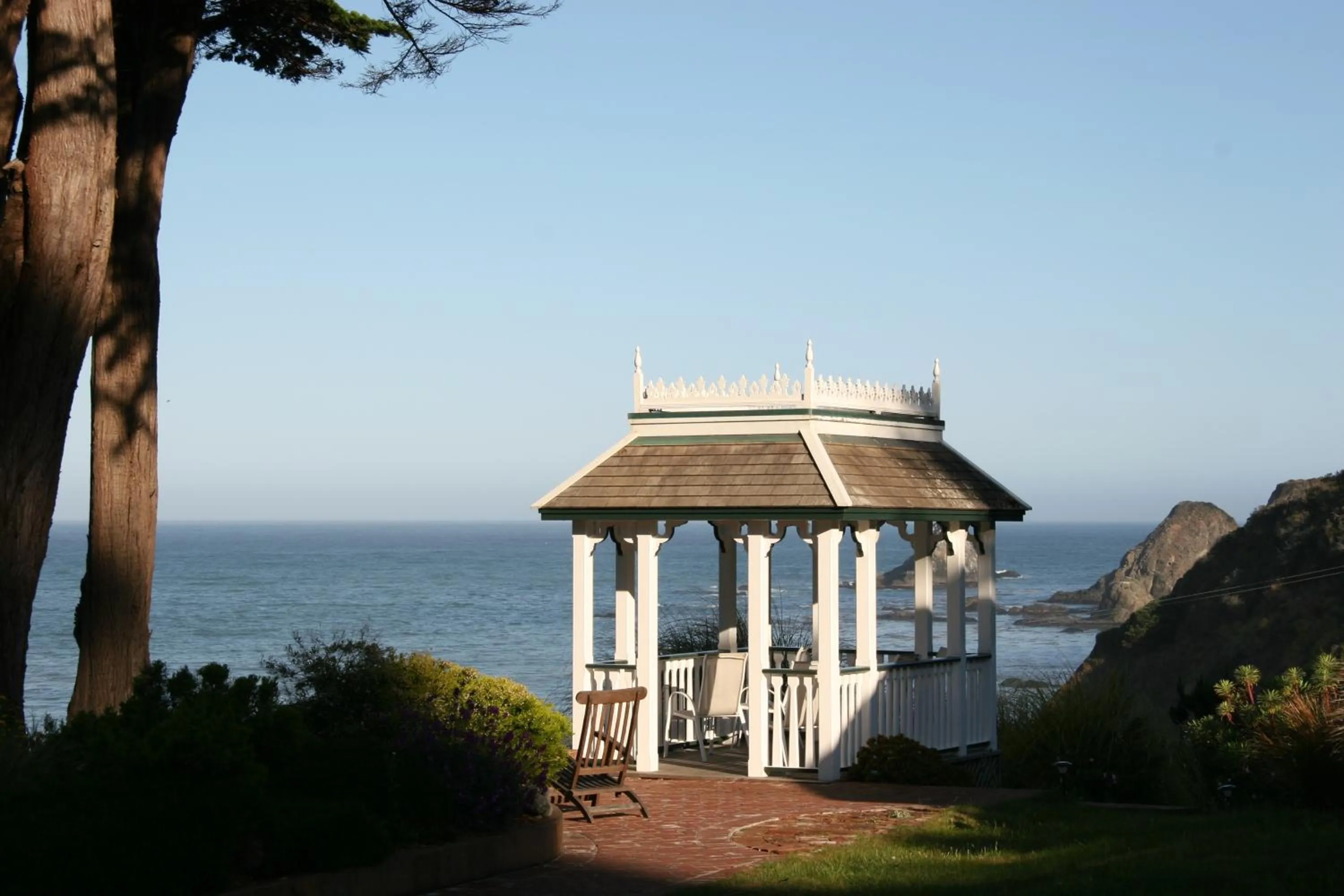 Sea view in Elk Cove Inn & Spa