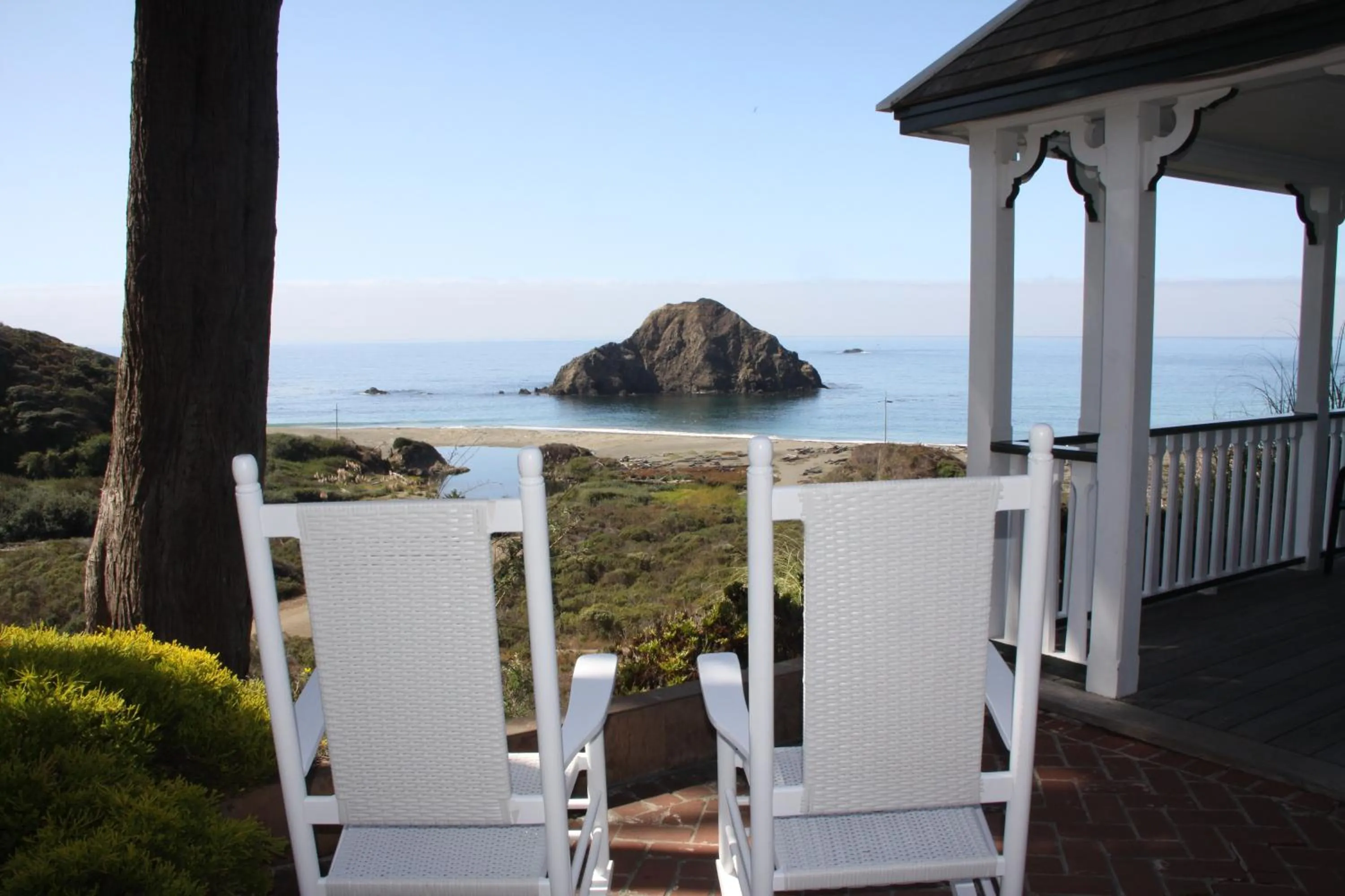 Sea view in Elk Cove Inn & Spa