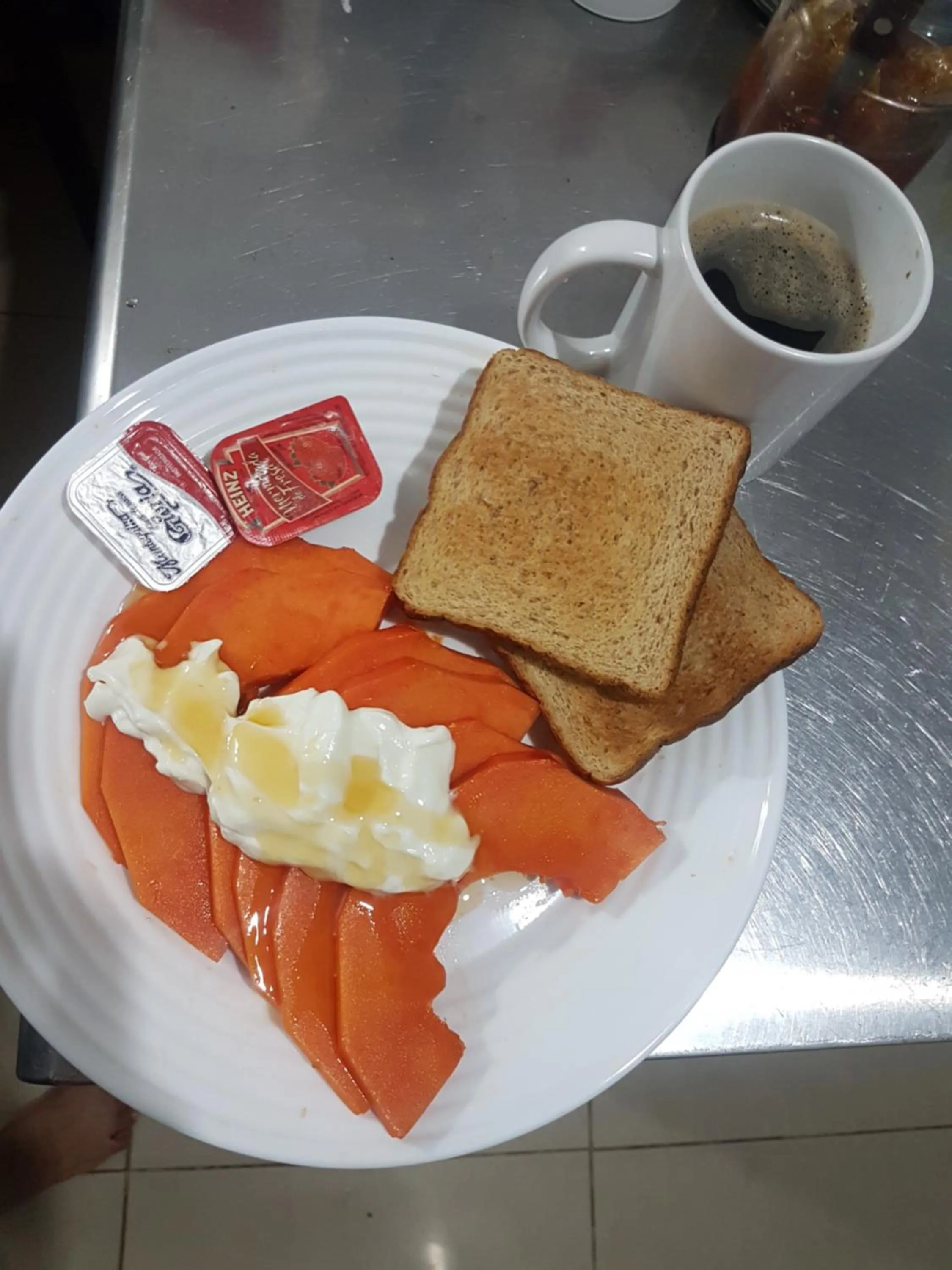 Breakfast in Hostal Cha Cha Cha