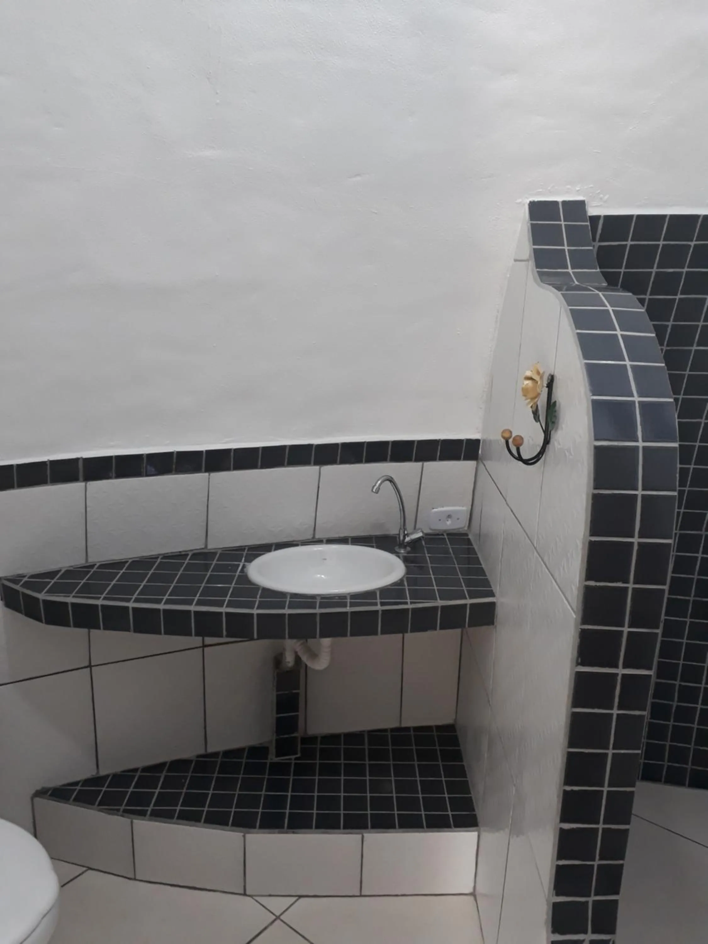 Shower in Pousada Chalé da Montanha São Thomé das Letras