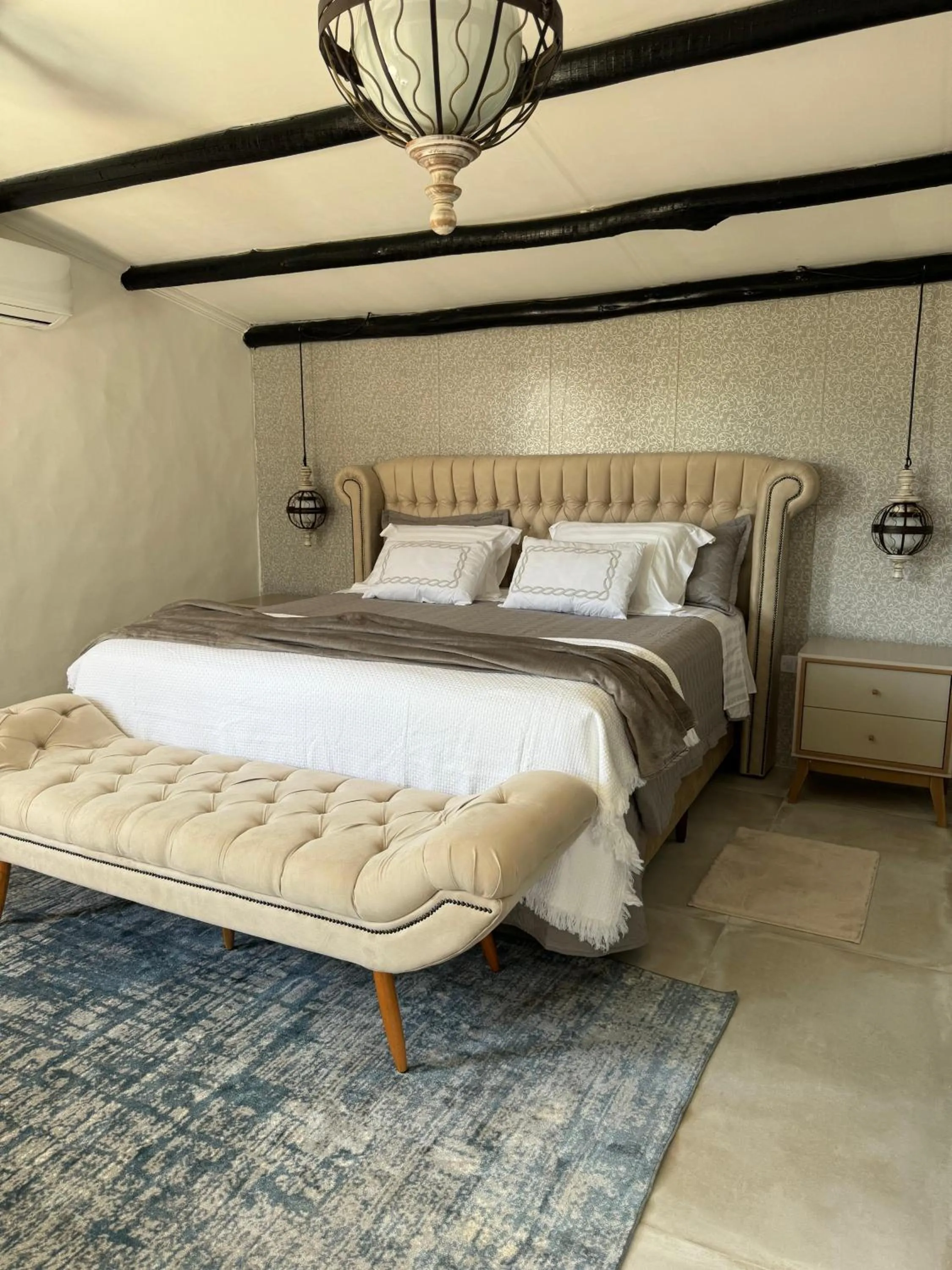 Bed in Pousada Chalé da Montanha São Thomé das Letras