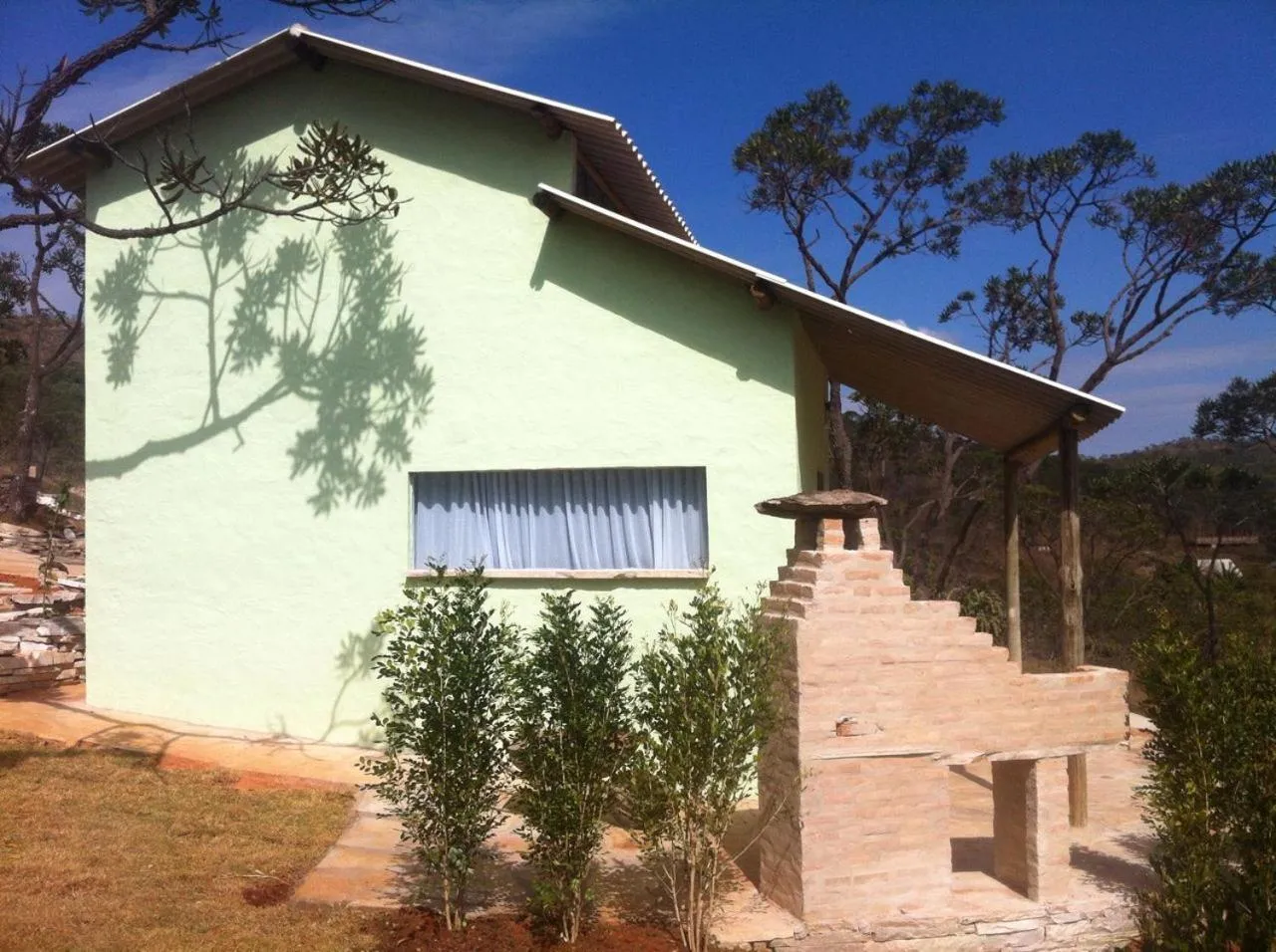 Patio in Pousada Chalé da Montanha São Thomé das Letras