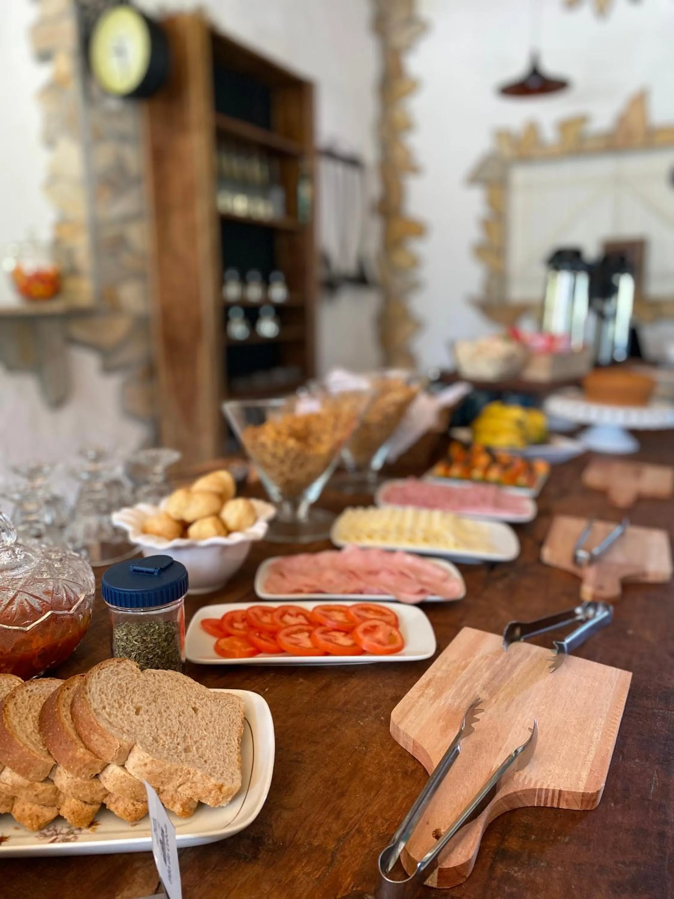 Breakfast in Pousada Chalé da Montanha São Thomé das Letras