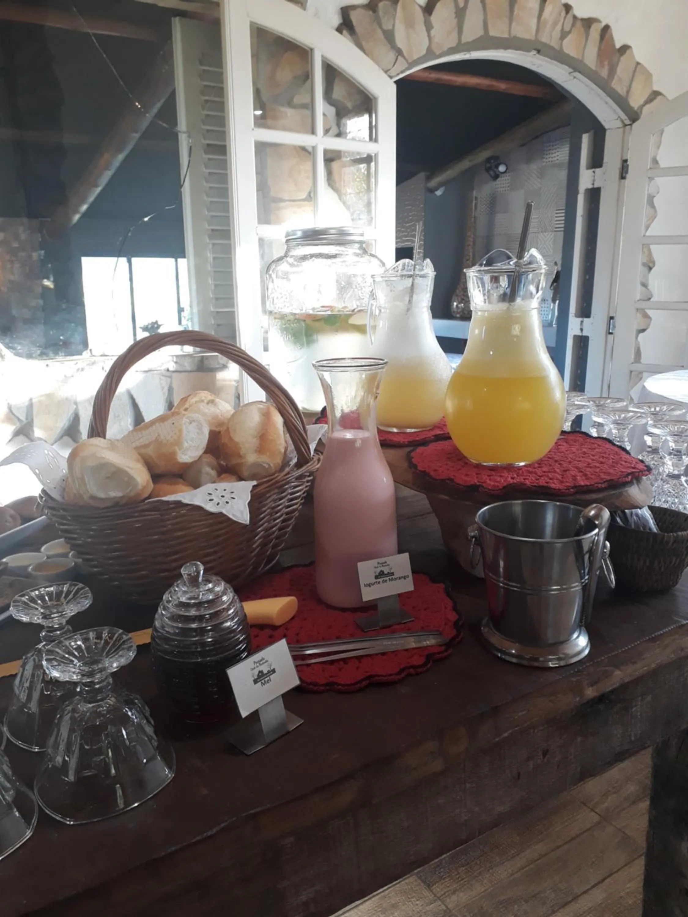 Breakfast in Pousada Chalé da Montanha São Thomé das Letras