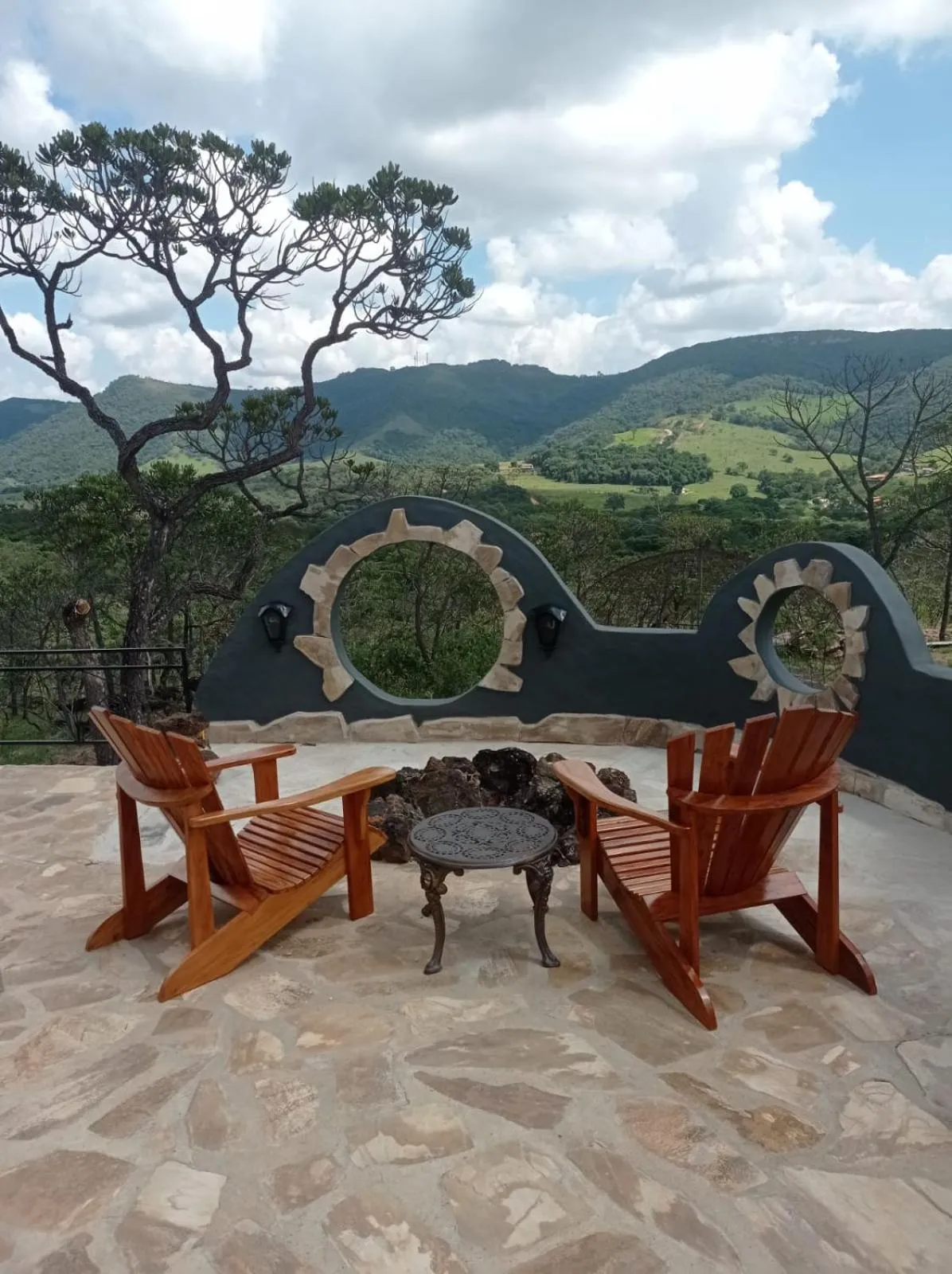 Patio in Pousada Chalé da Montanha São Thomé das Letras